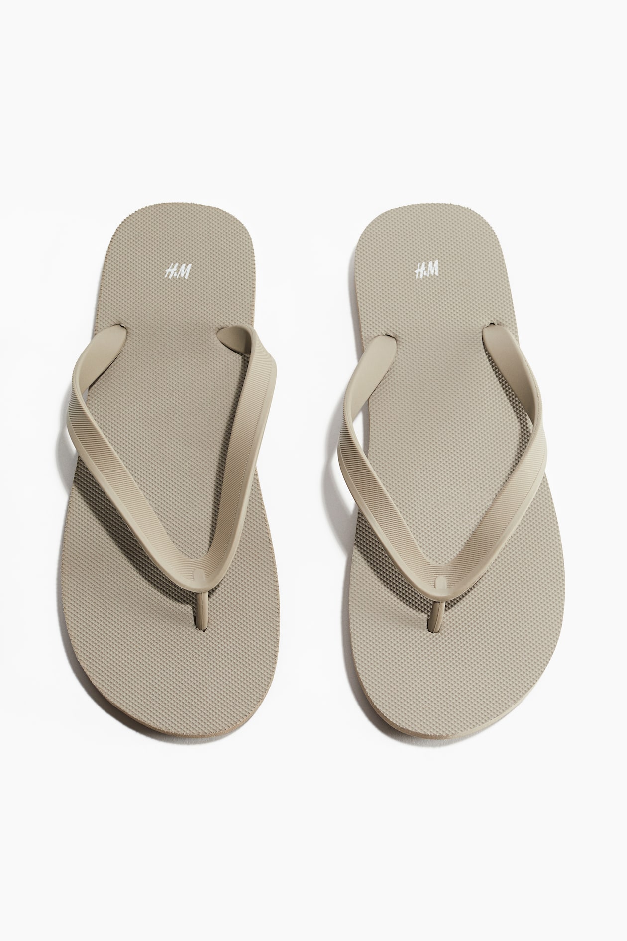 H&m Flip Flop Slip On Flip-flops Beige Men H&M IN