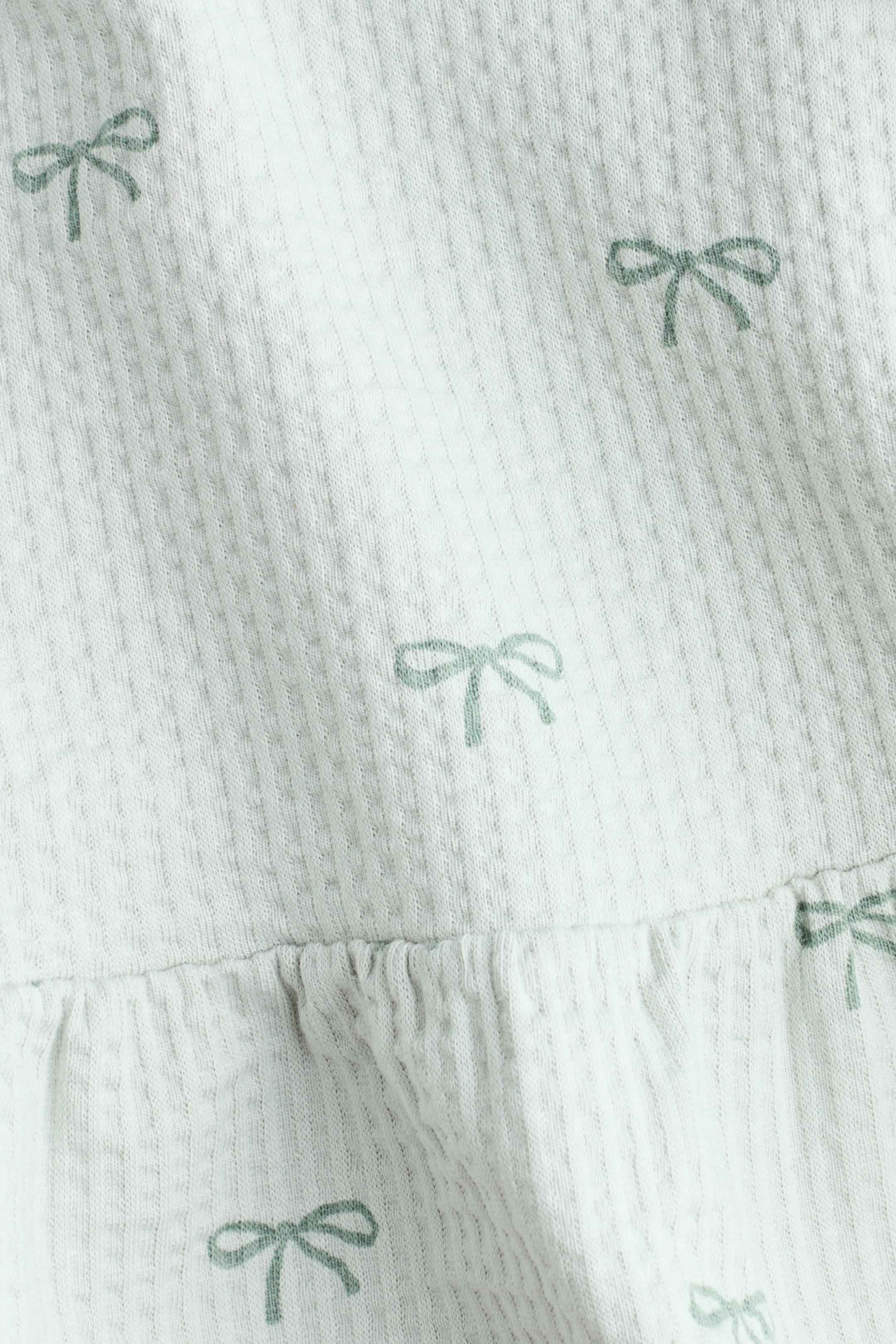 Ensemble 2 pièces en coton gaufré