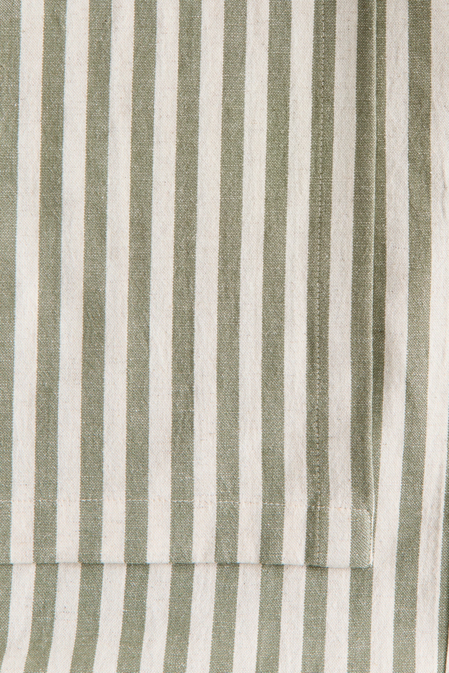 Obrus z domieszką lnu - Zieleń khaki/Paski/Ciemnobrązowy/Paski/Beżowy/Paski/Ciemnobrązowy/Krata gingham/Beżowy/Krata gingham/Zieleń khaki/Krata gingham/Pomarańczowy/Krata gingham/Jasnoróżowy/Paski/Jasnoróżowy/Krata gingham - 4