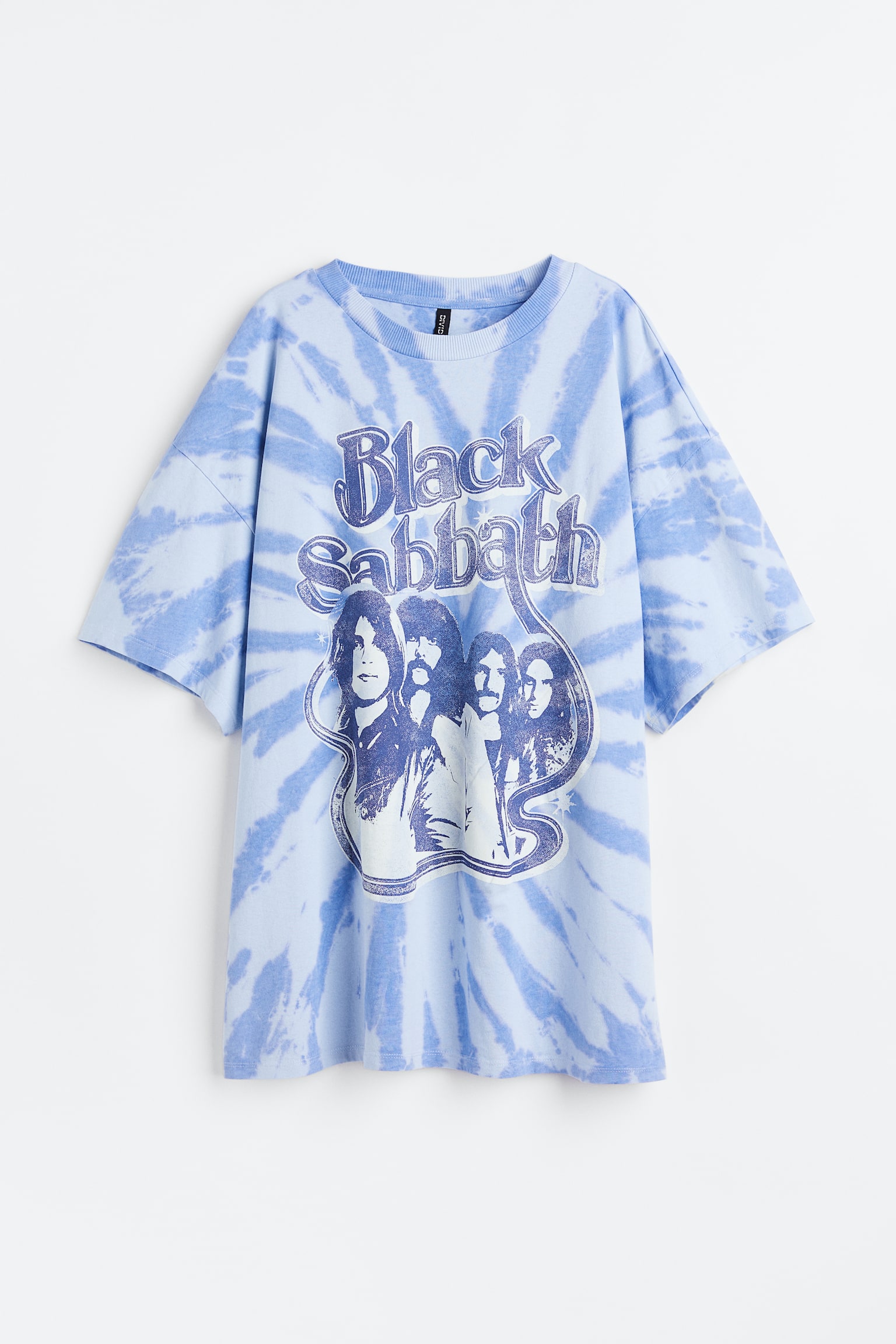 Oversized Print Tee - Light blue/Black Sabbath/Black/Lizzo/Light purple/Harvard - 1