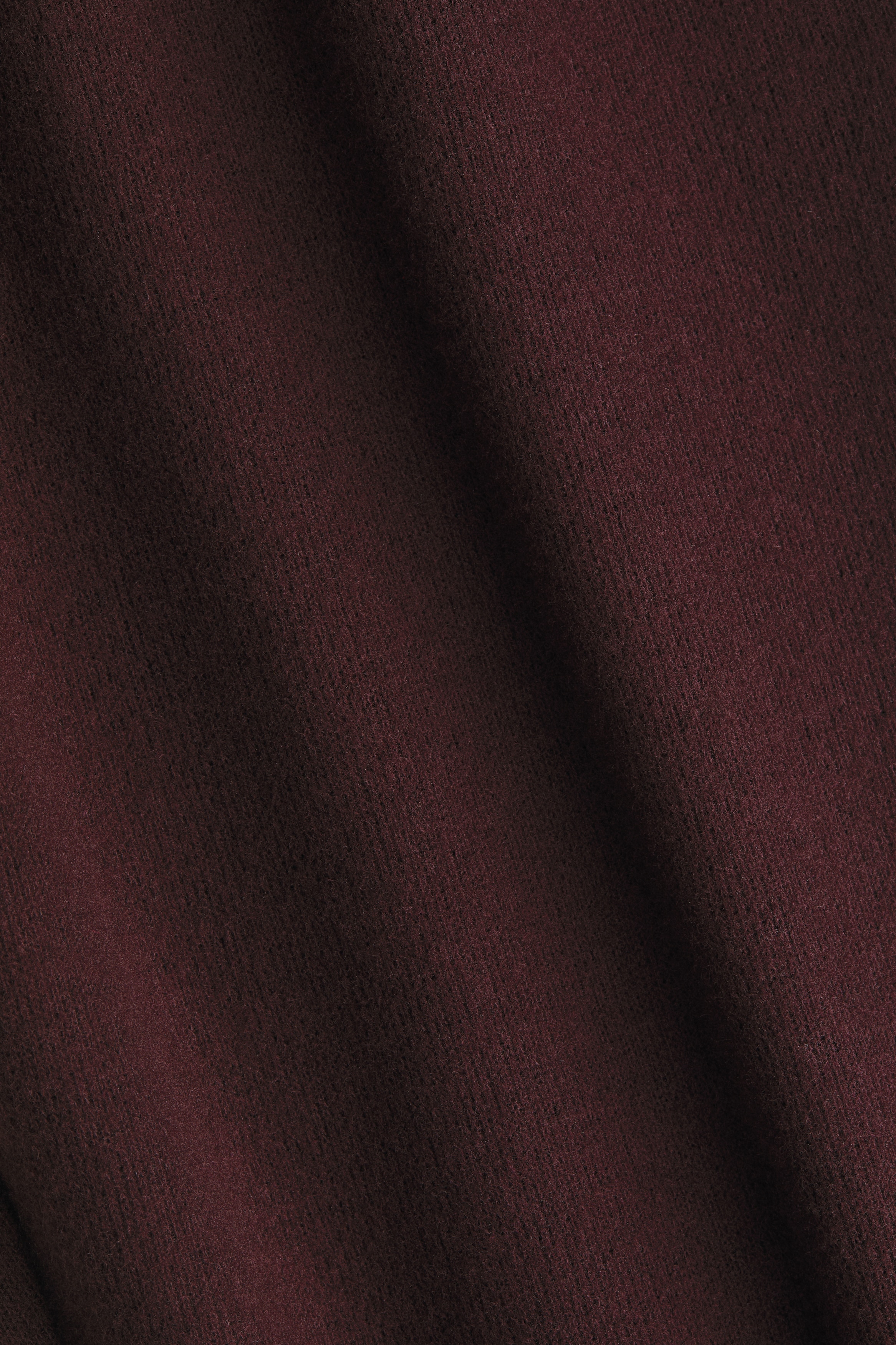 Flared knitted trousers