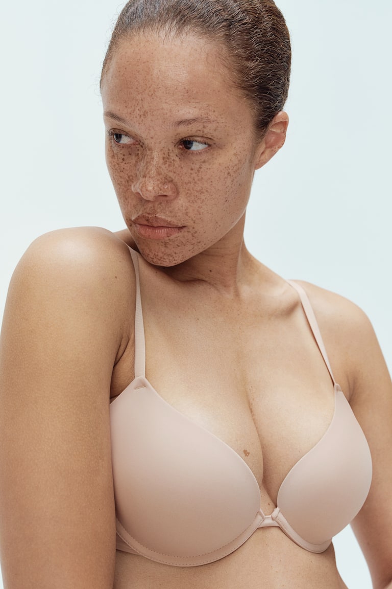 Soutien-gorge super push-up en microfibre