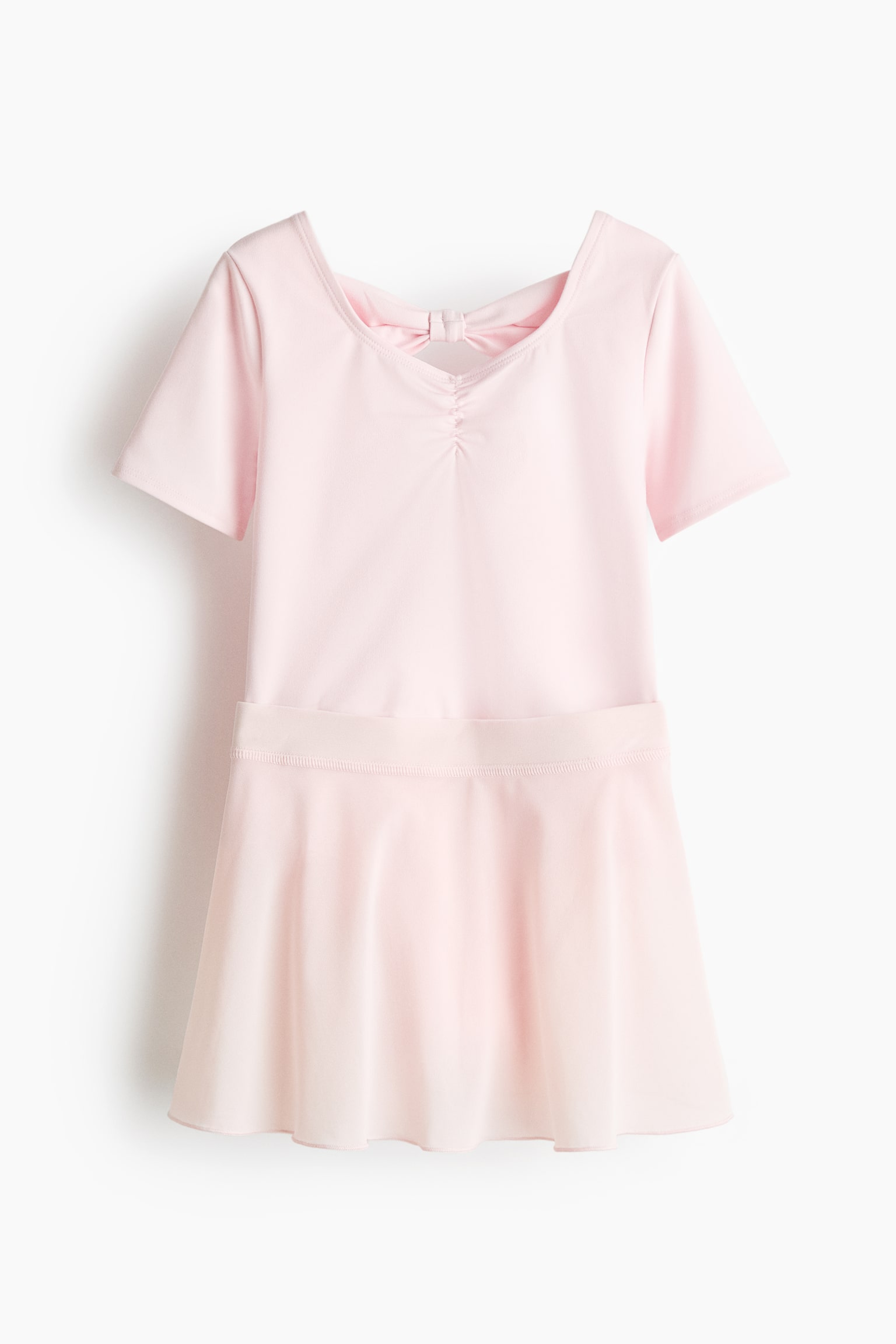 Conjunto 2 piezas leotardo y falda con DryMove™ - Rosa claro/Negro/Morado tenue/Blanco/Rosa