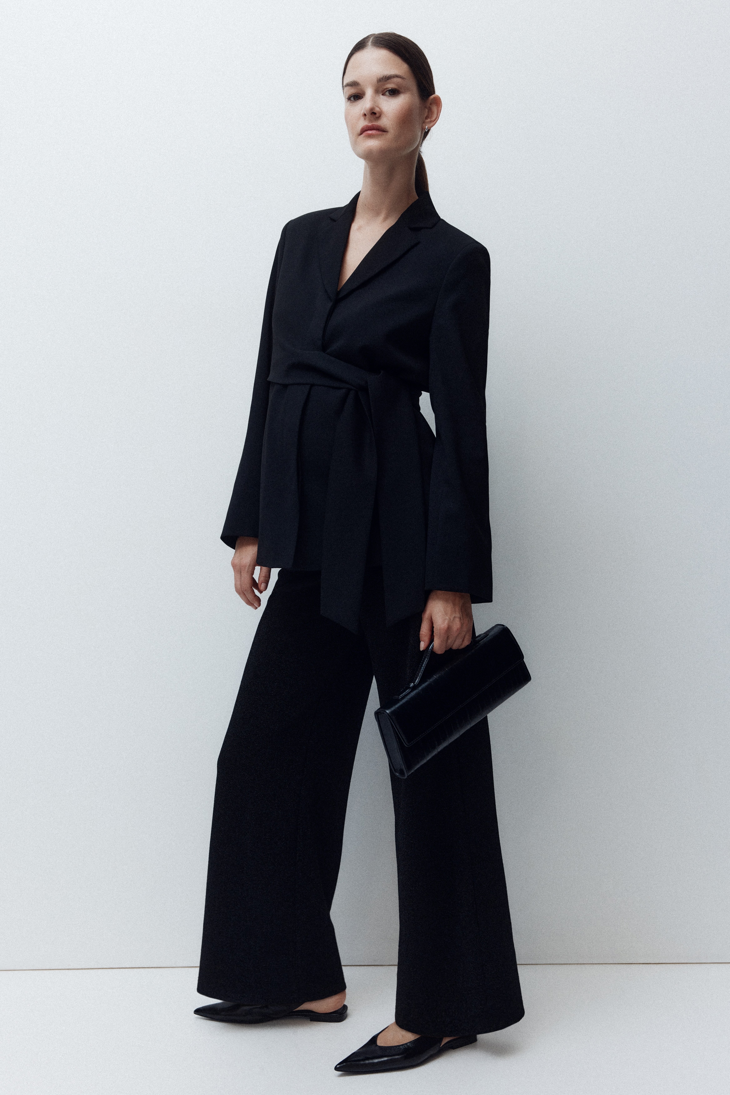 Women's Black MAMA Straight Pants | H&M US