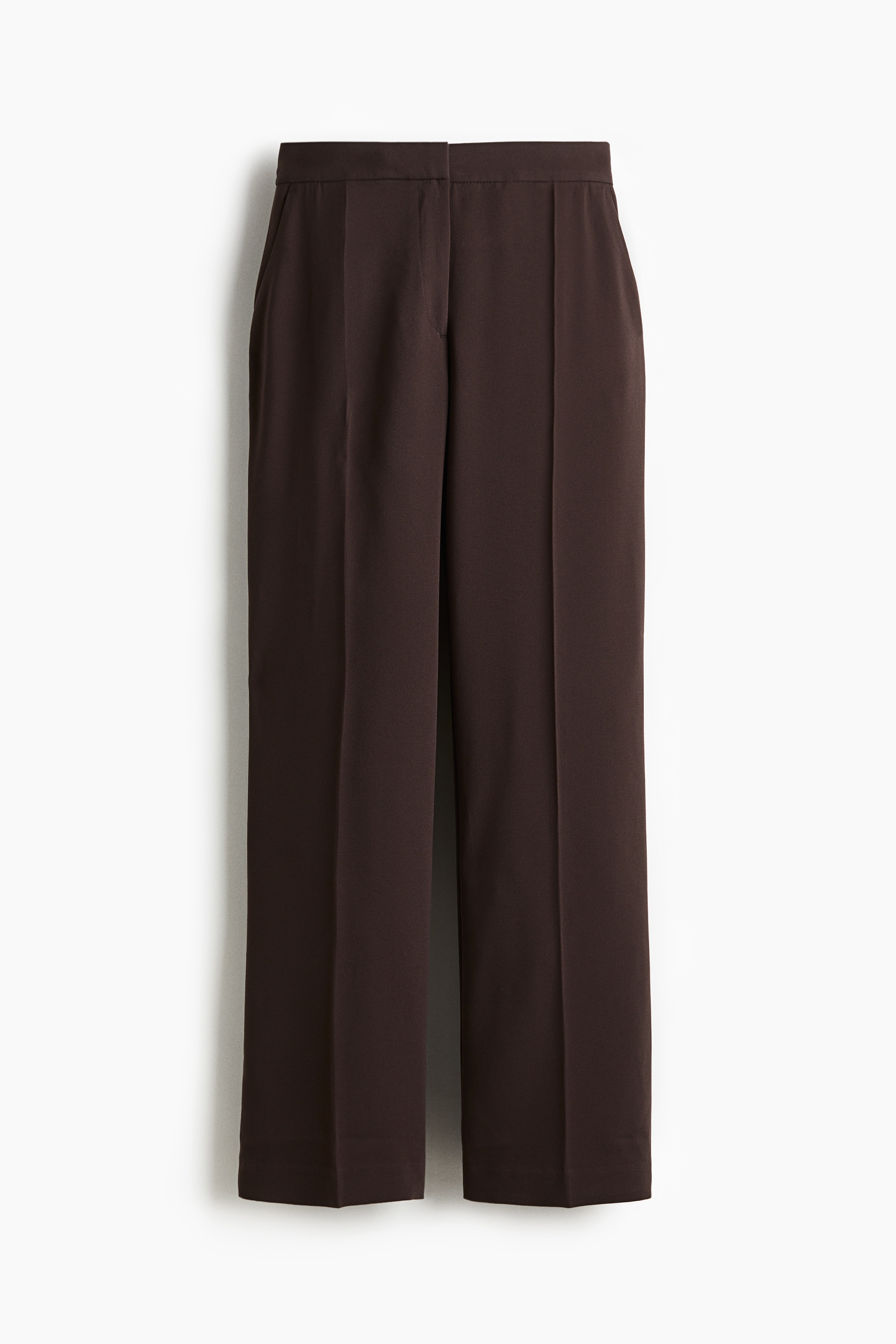 Pantalon droit avec plis - Marron foncé/Beige/Beige foncé/Dark grey/Brown/Noir/Bleu marine