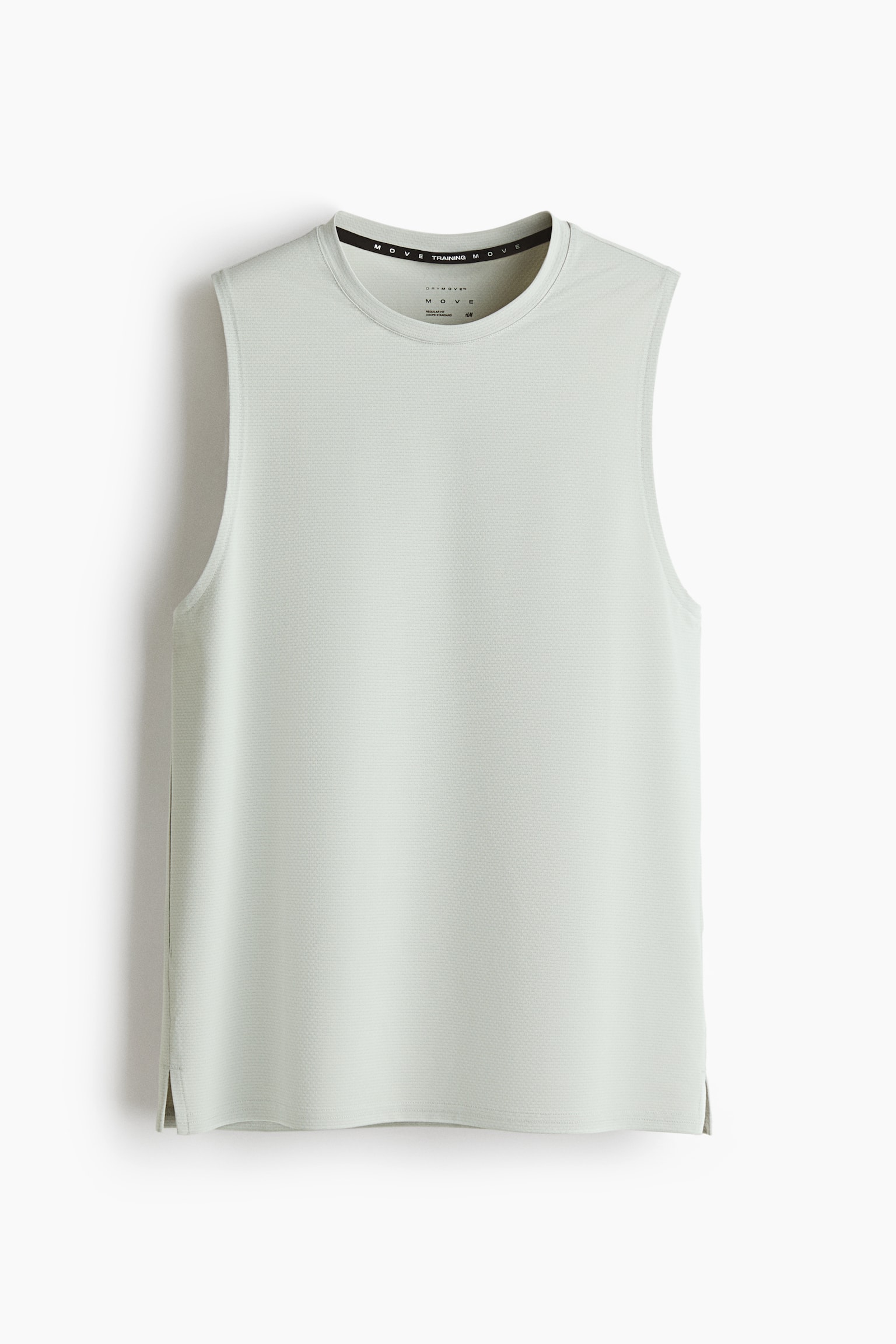 Regular Fit Sports vest top with DryMove™ - Light dusty green/Light grey/White/Dusty green/Black/Beige - 2