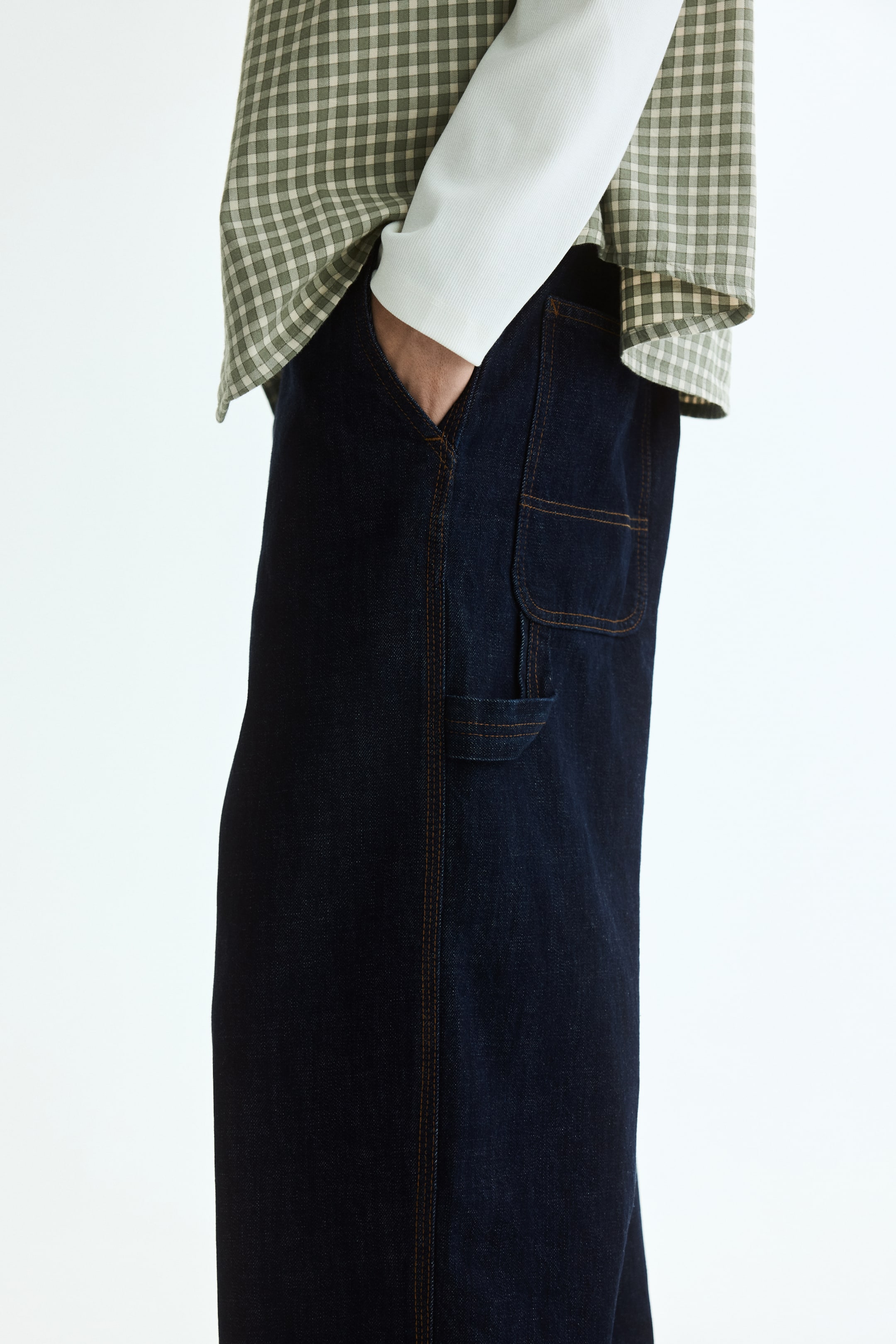 Мужские джинсы H&M Baggy Carpenter Jeans — фото 5