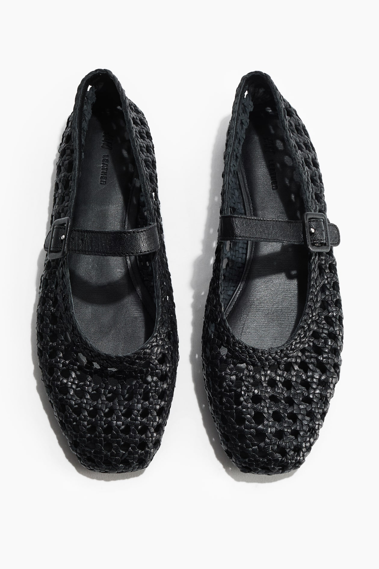 Leather Mary Jane Flats - image 2