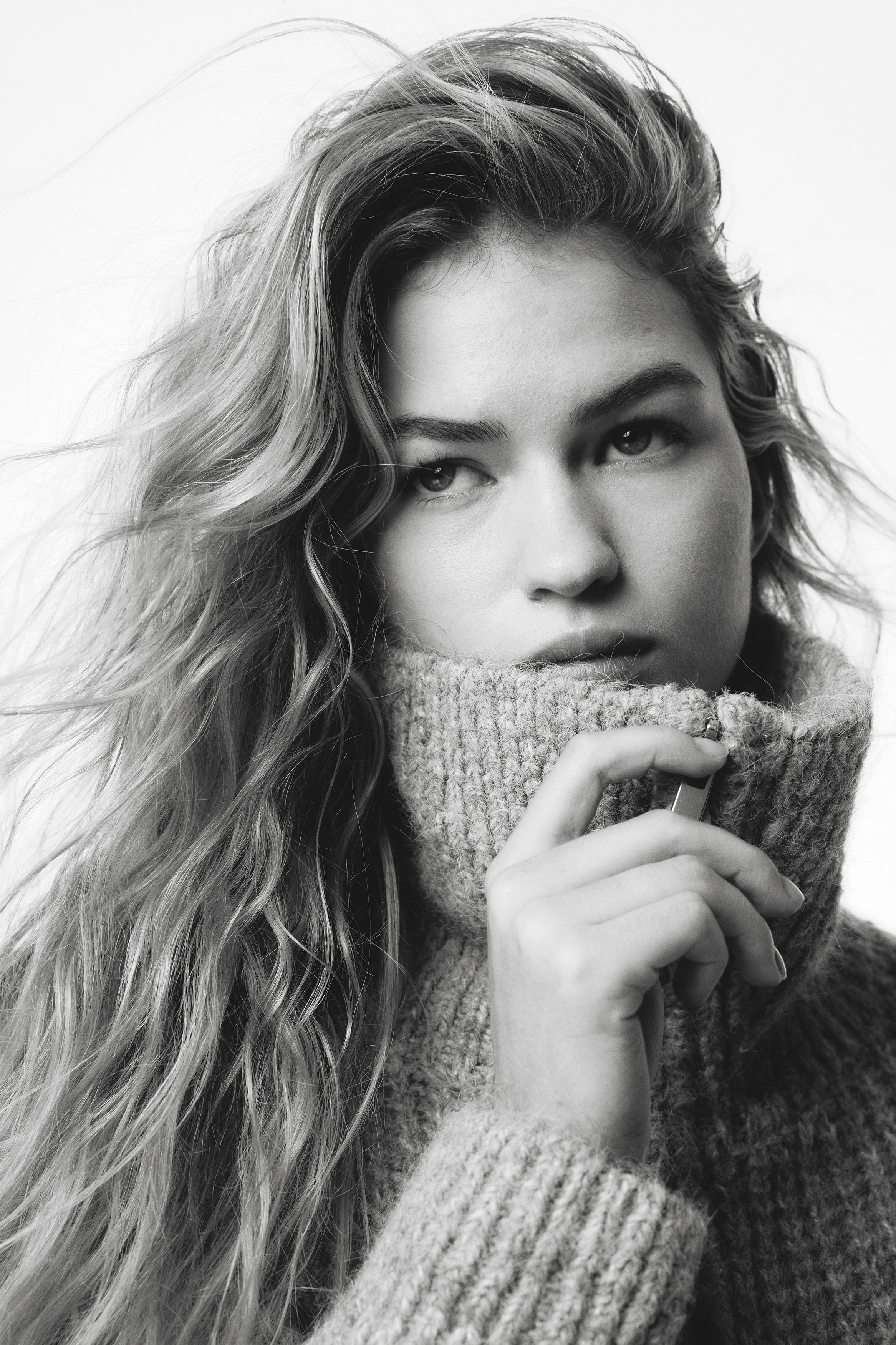 Cardigan con cerniera - Grigio chiaro mélange/Turchese chiaro/Beige chiaro