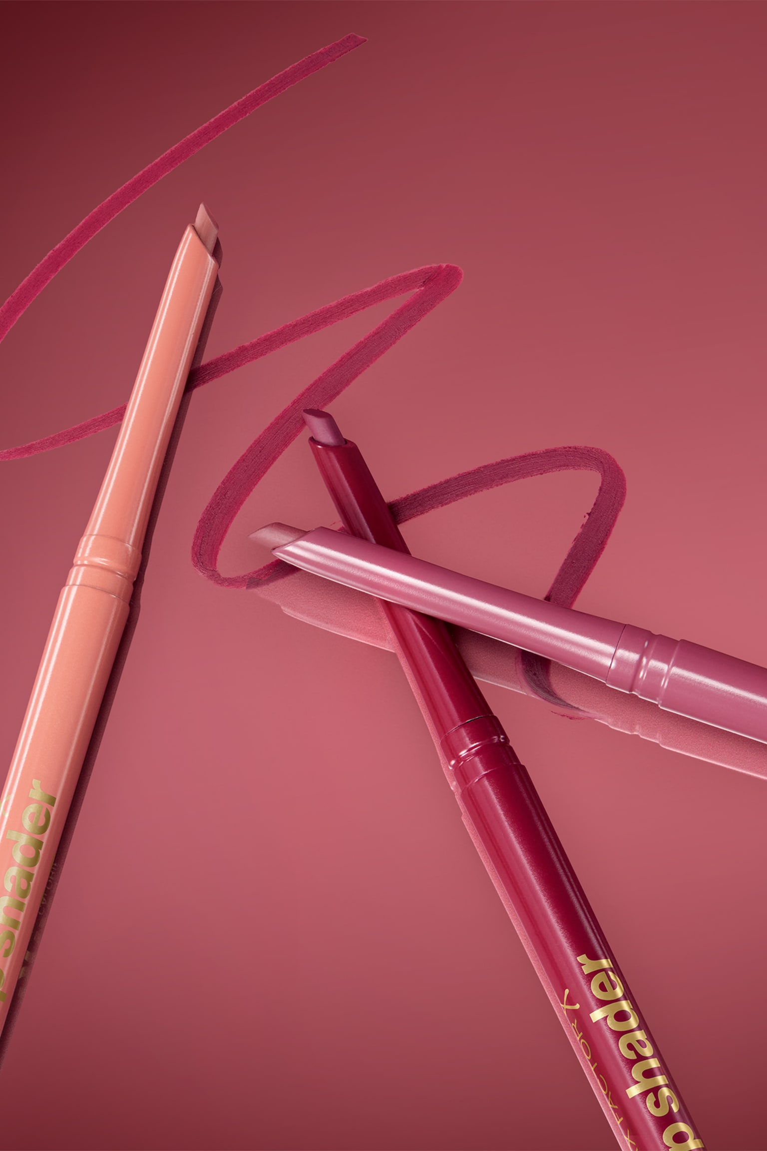 2000 Calorie Lip Shader - Nude Lines/Red Stroke/Coffee Blend/Berry Frame/Pink Thread/Mauve Mesh - 2