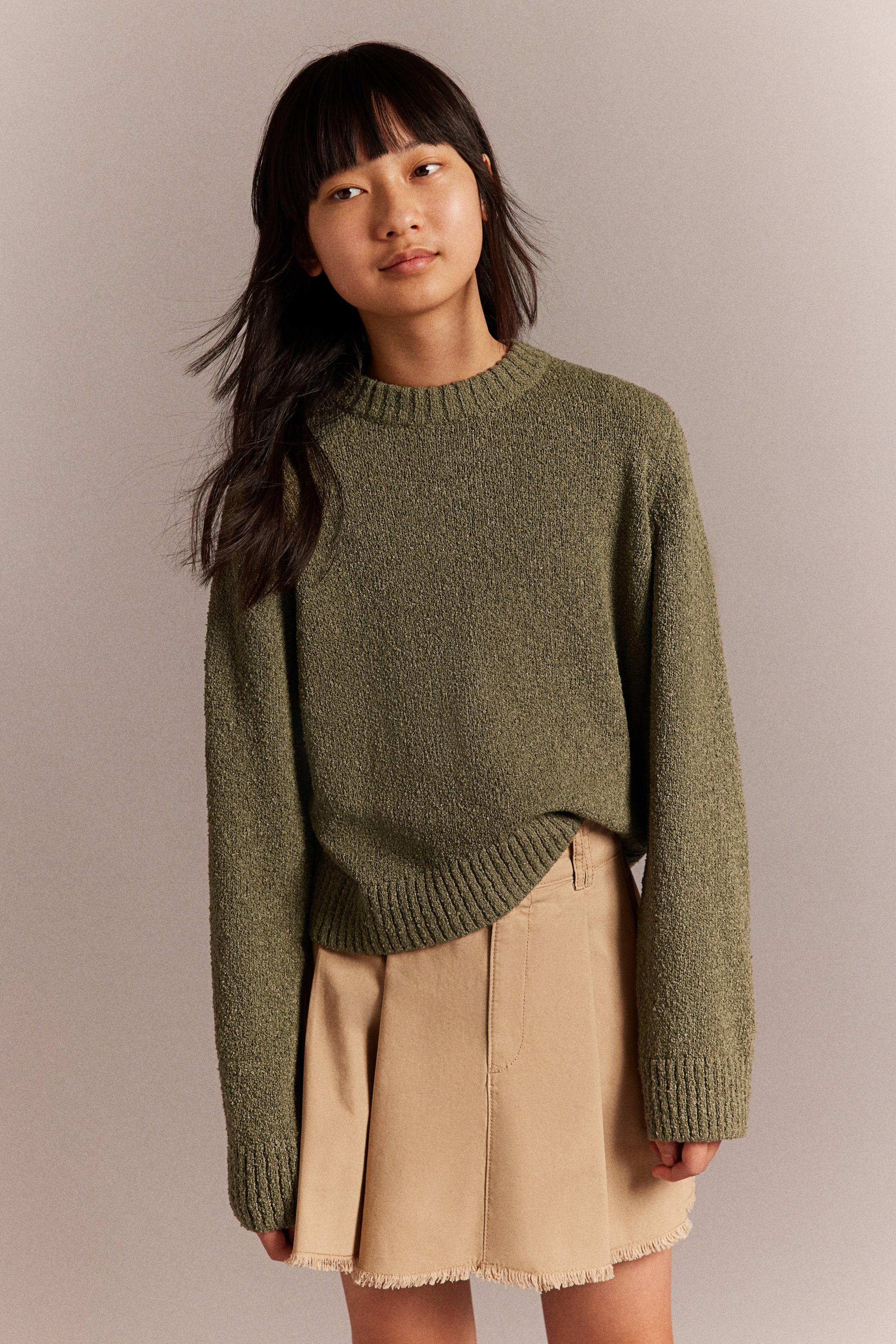 Slub-knit Sweater