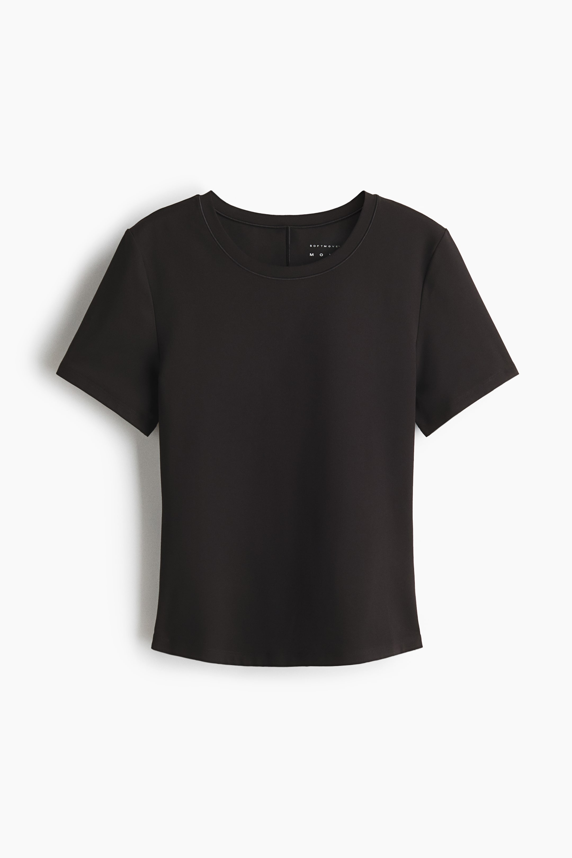 Ampliar la imagen: Playera deportiva con SoftMove™ - Negro - Ladies | H&M MX 1