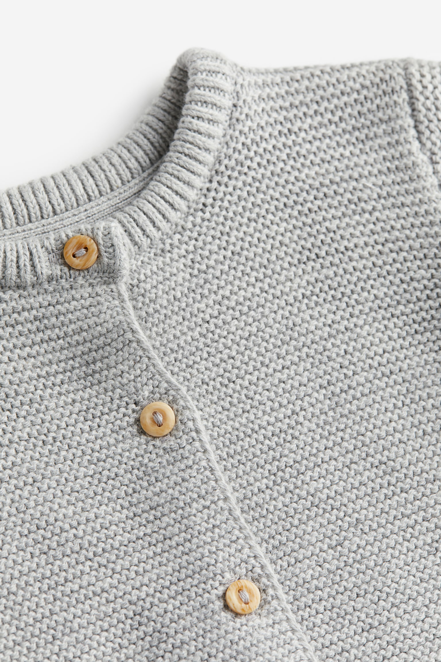 Knit Cardigan - Light grey/Light pink/Mole/Navy blue - 6