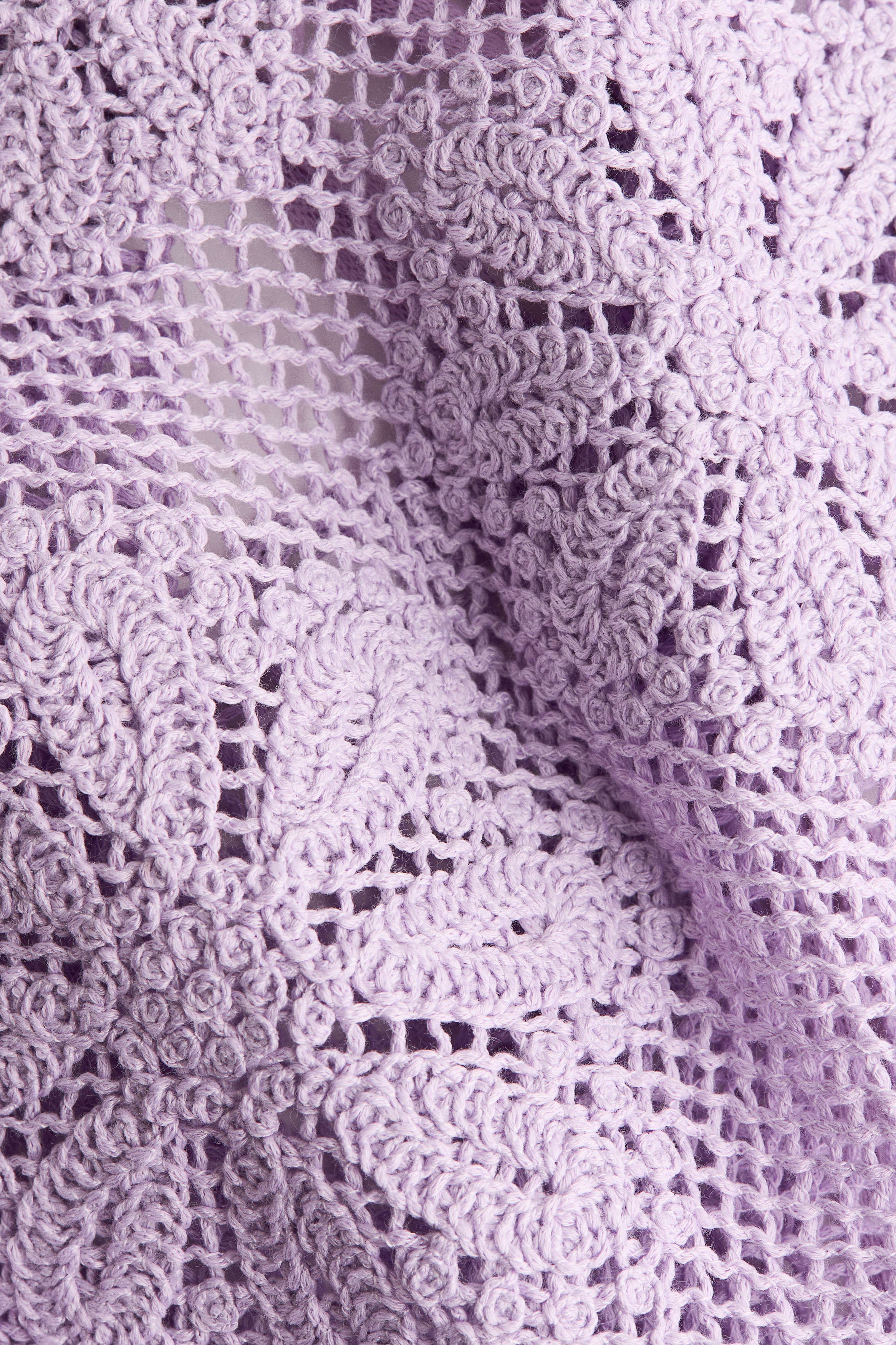 Women's Red Crochet-Look Beach Dress | H&M US