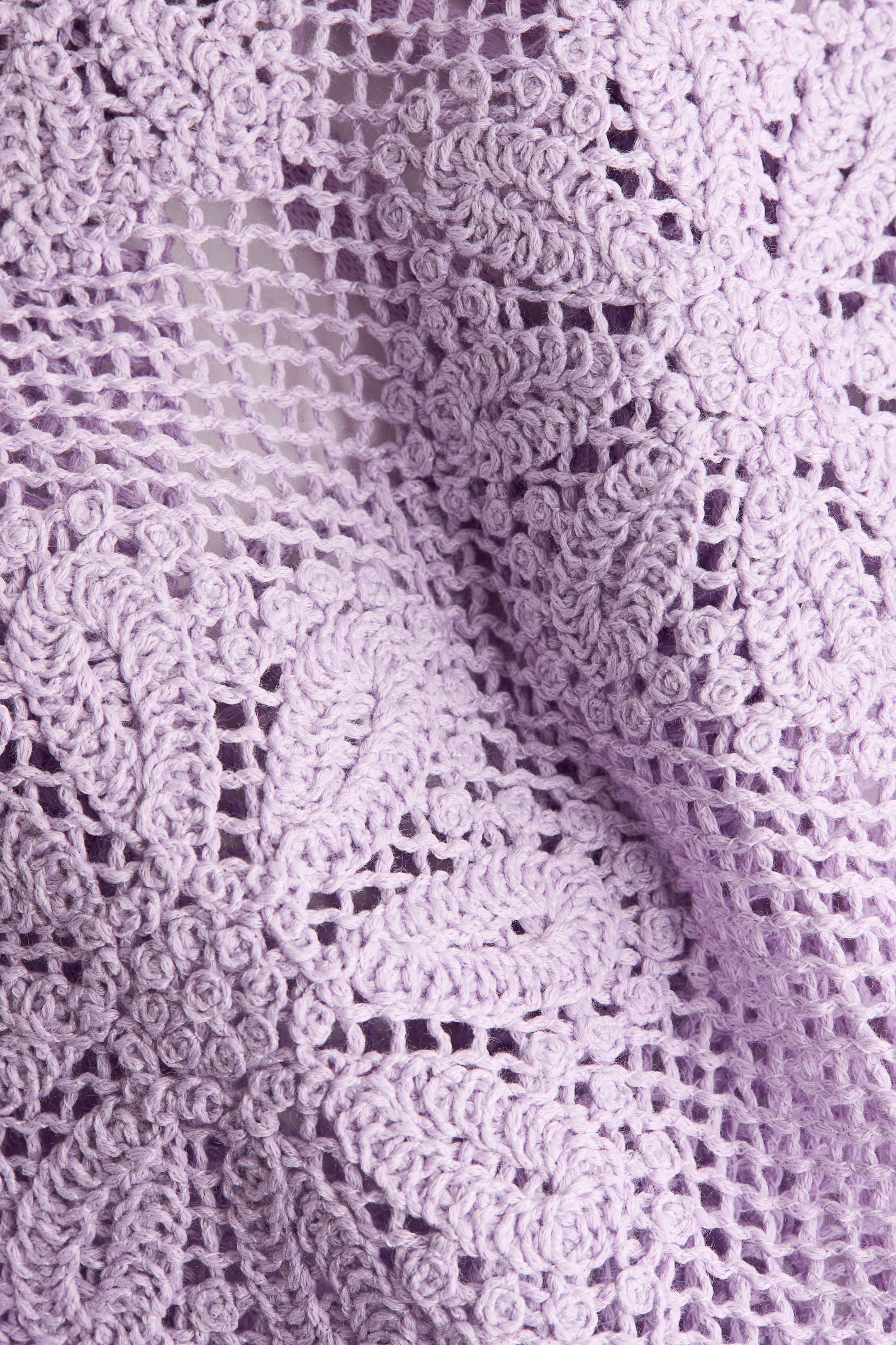 Crochet-Look Beach Dress
