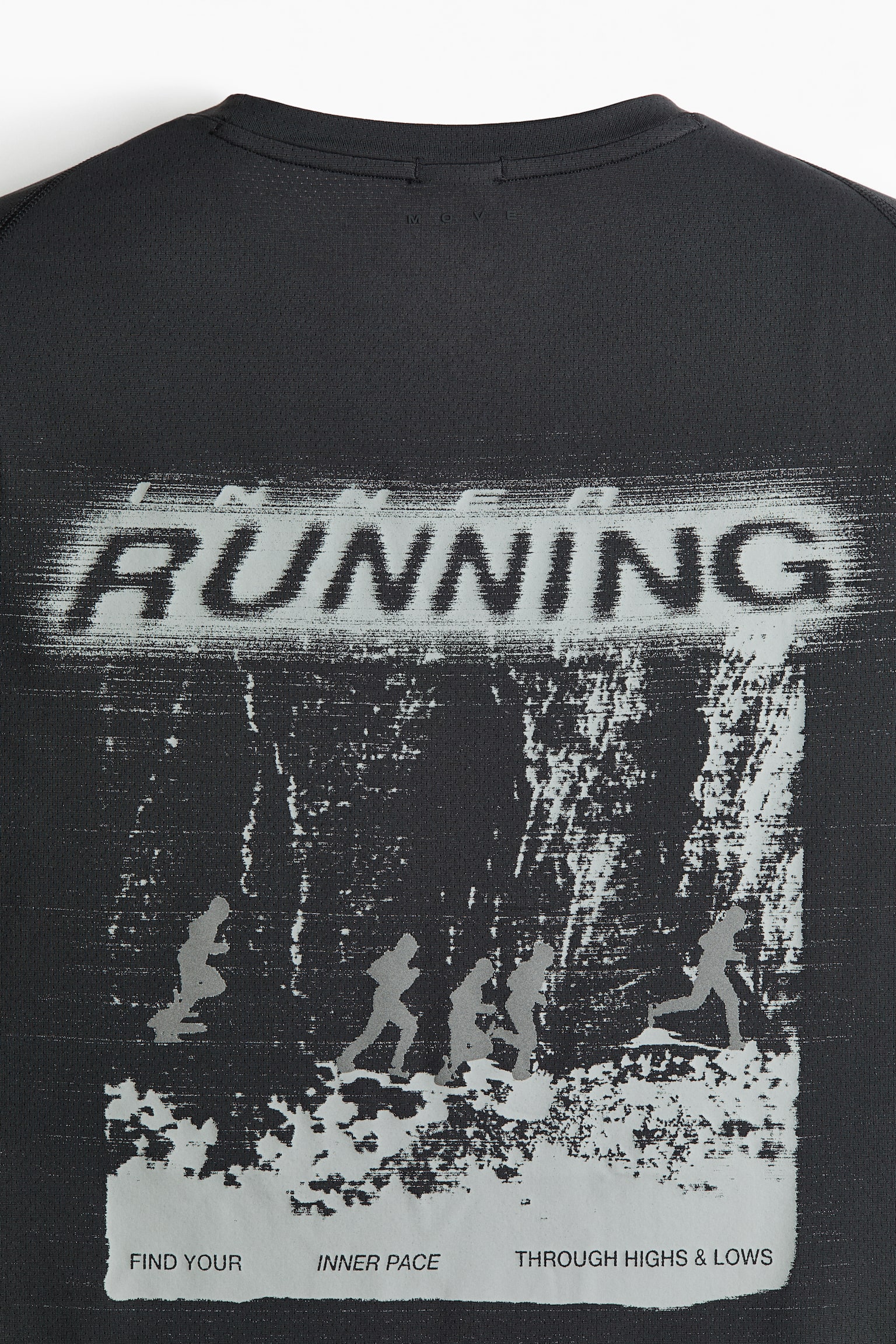 טישירט ספורט DryMove™‎ - אפור כהה/Running/ורוד מאובק/בז' כהה/אפור כהה - 5