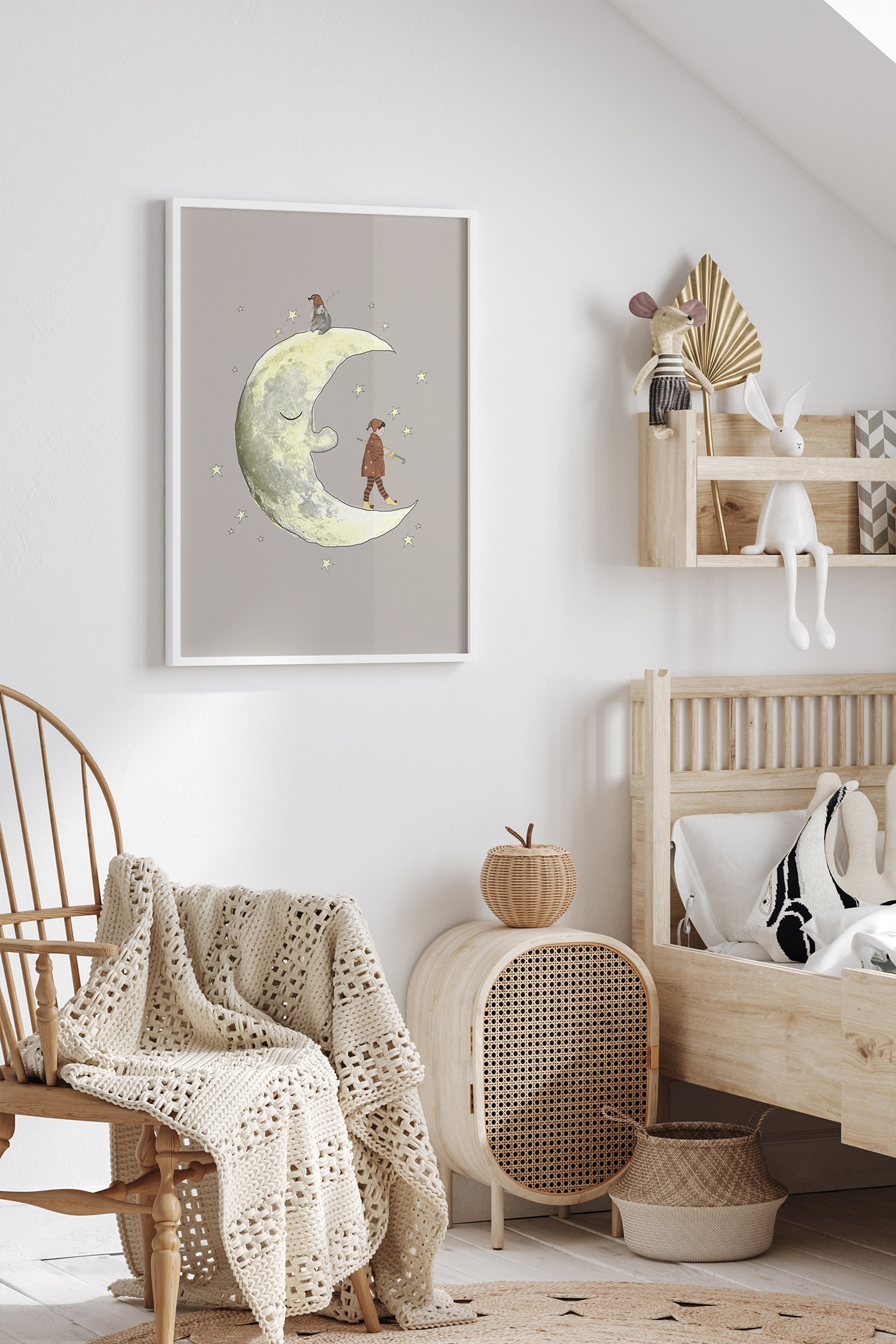 Babykunst - Ole Lukøje - Warmgrau