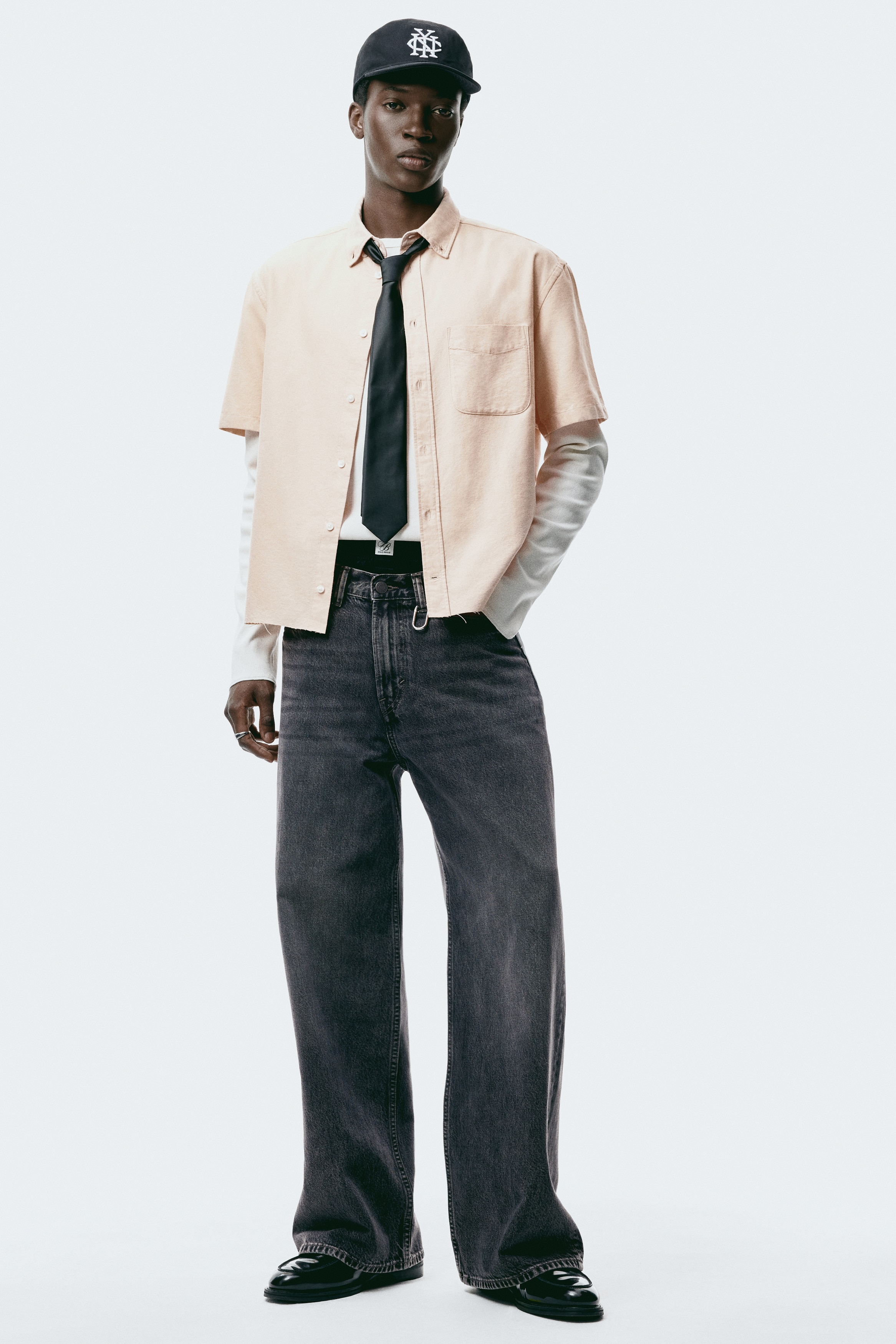 Wide Jeans - Denim grey/Dark denim blue/Light denim blue