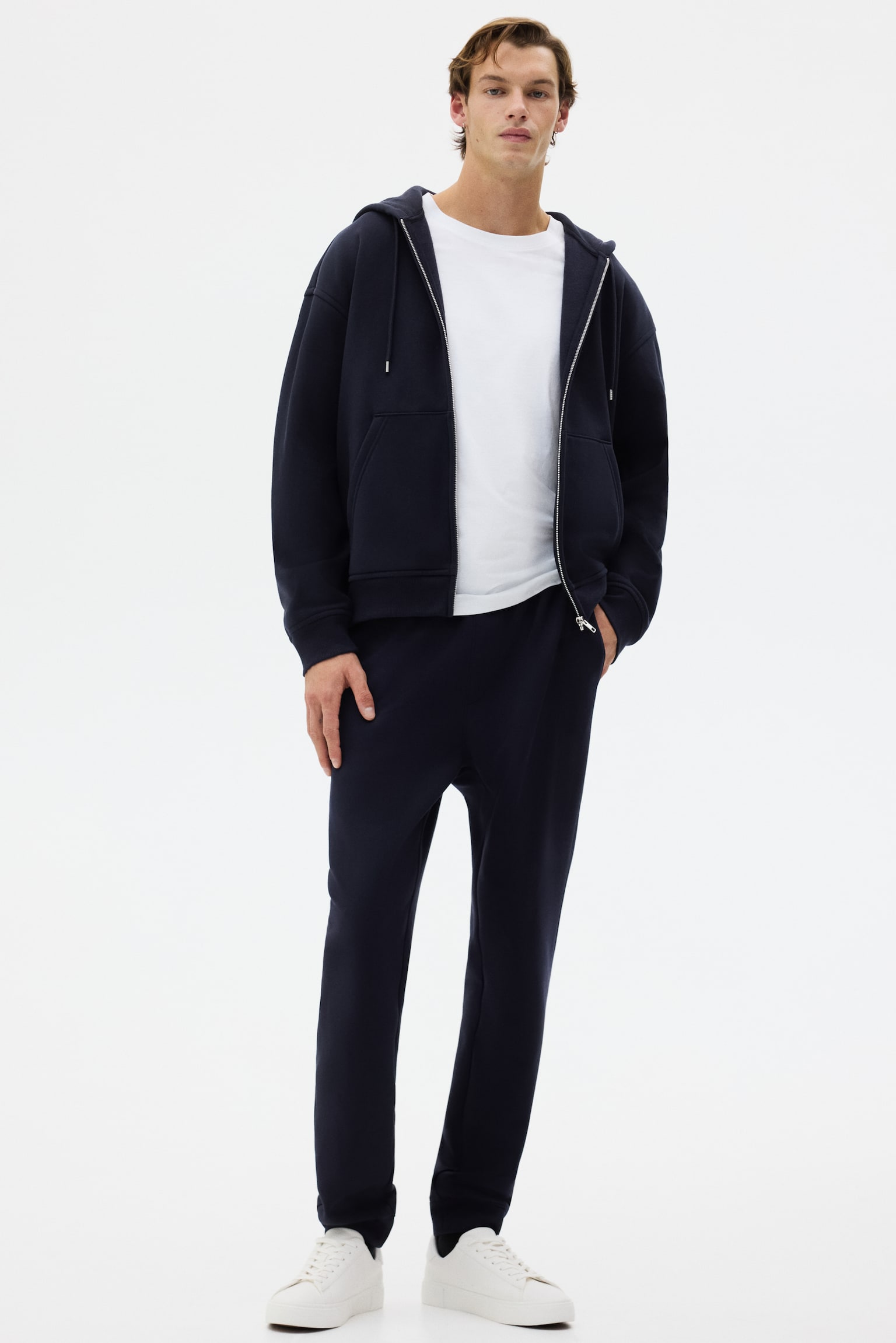 Regular Fit Sweatpants - Dark blue/Black/Dark grey/Dark brown - 1