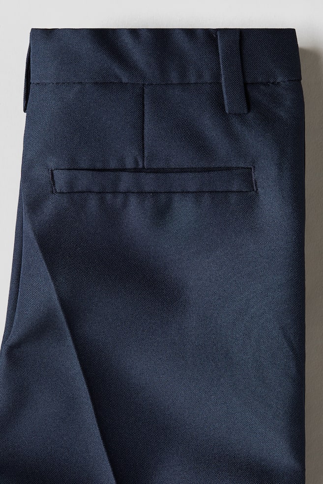 Suit Pants-Navy blue - 6