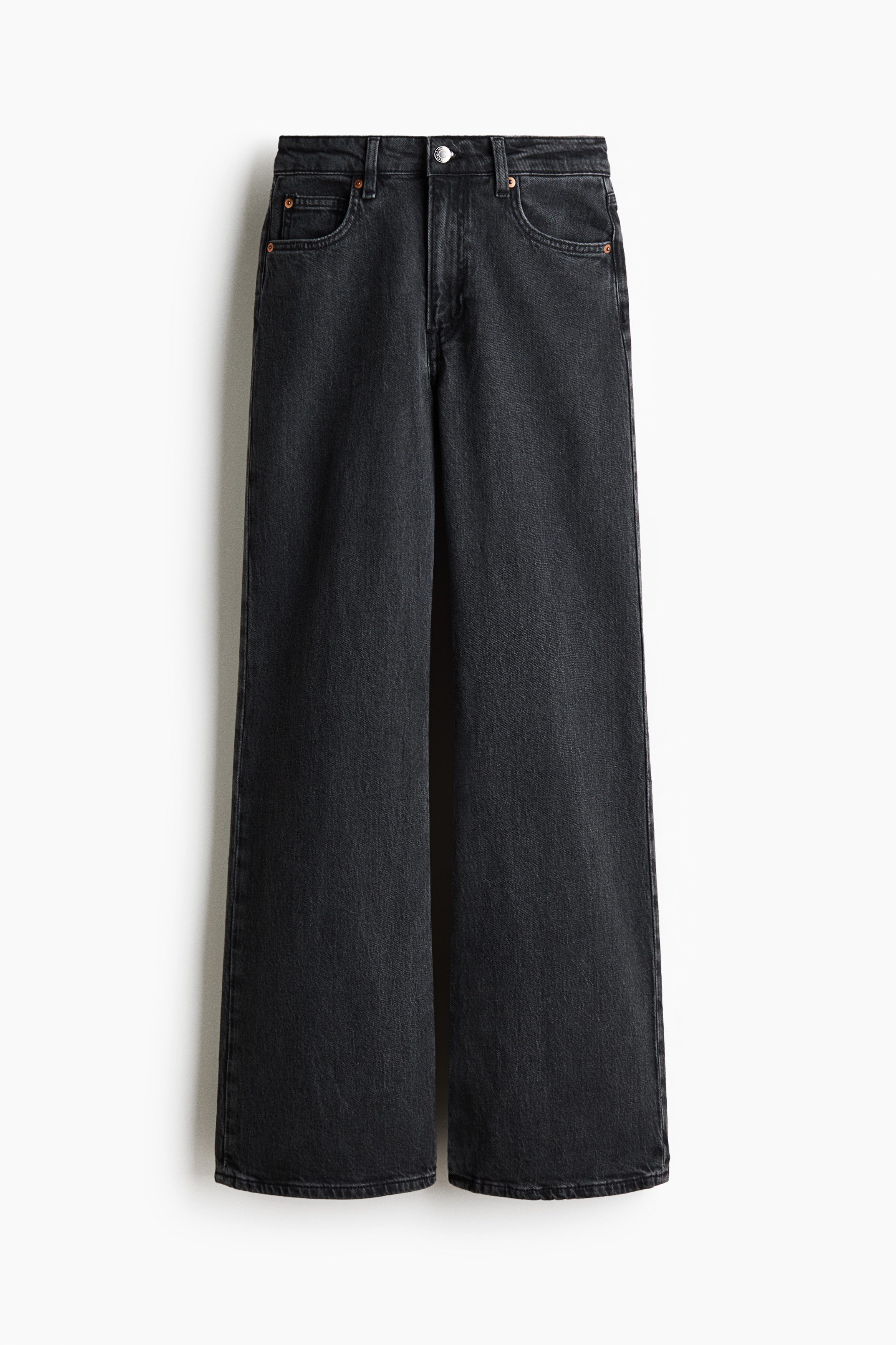 Wide High Jeans - Mörk denimgrå/Vit/Marinblå denim/Denimblå/Ljus denimblå/Marinblå denim/Tvättad denimblå/Mörk denimblå/Ljus denimblå/Ljus denimblå/Mörkbrun/Ljus denimblå/Vit/Denimblå/Denimblå/Mörk denimblå