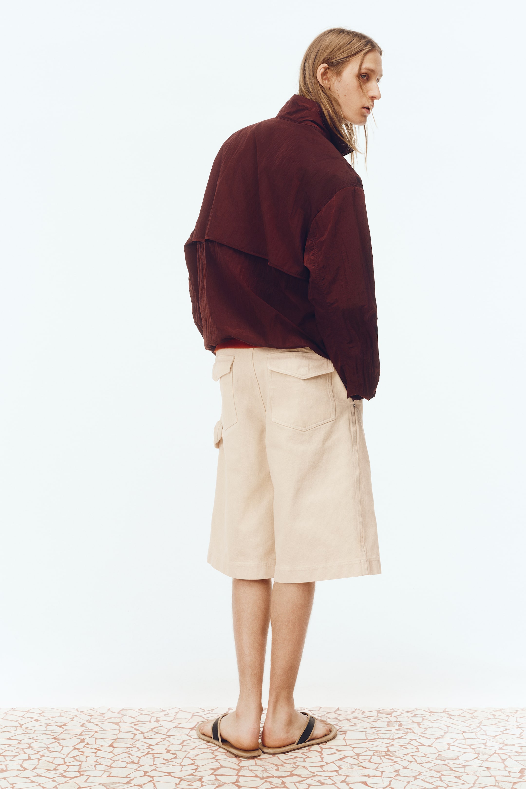 Мужские шорты H&M Loose-Fit Carpenter Shorts — фото 5