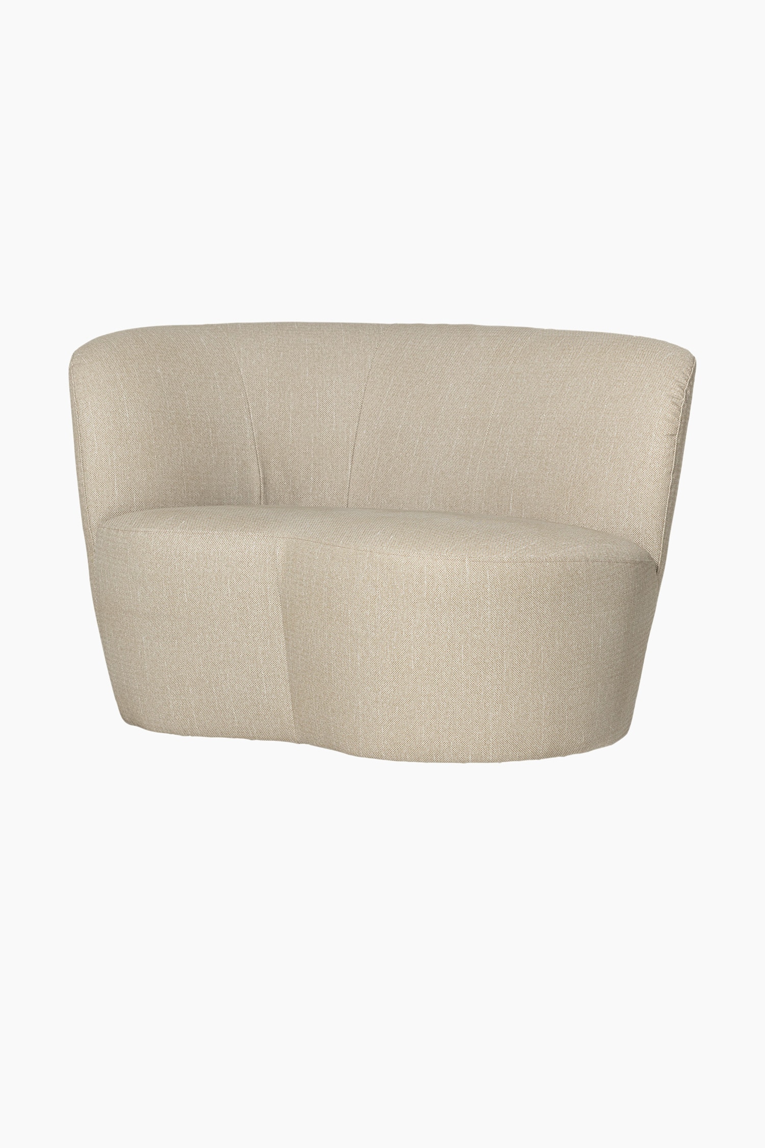 Banc De Jardin Stone Gauche - Beige
