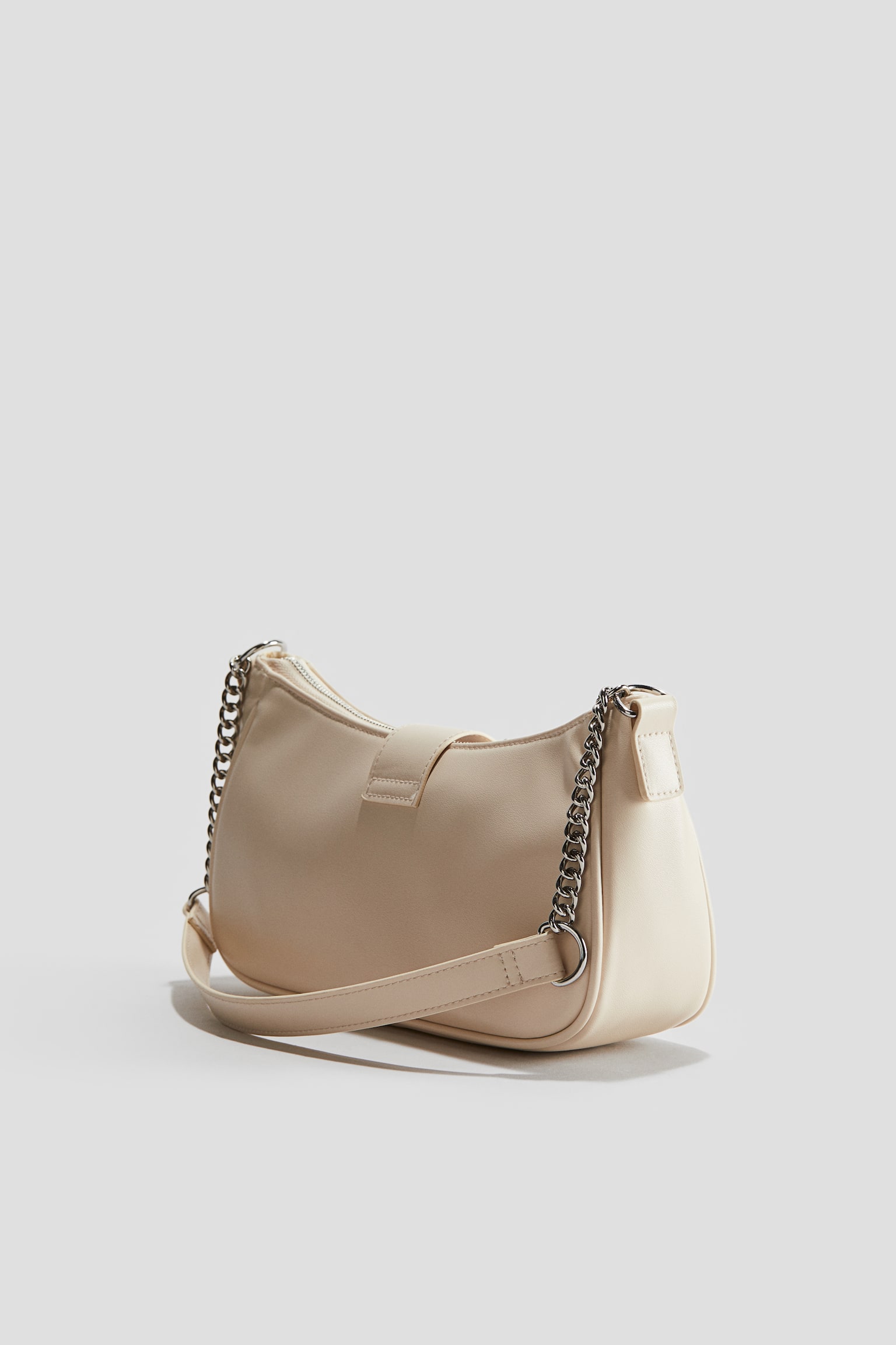 Shoulder bag - Light beige/Black - 2