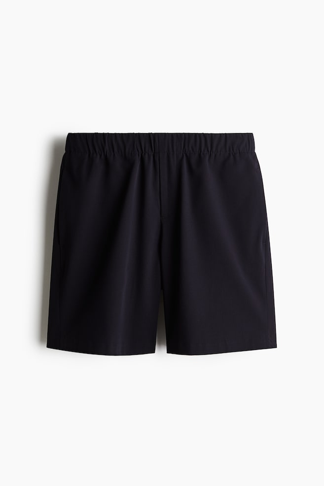 Relaxed Fit Shorts - Navy blue/Black - 1