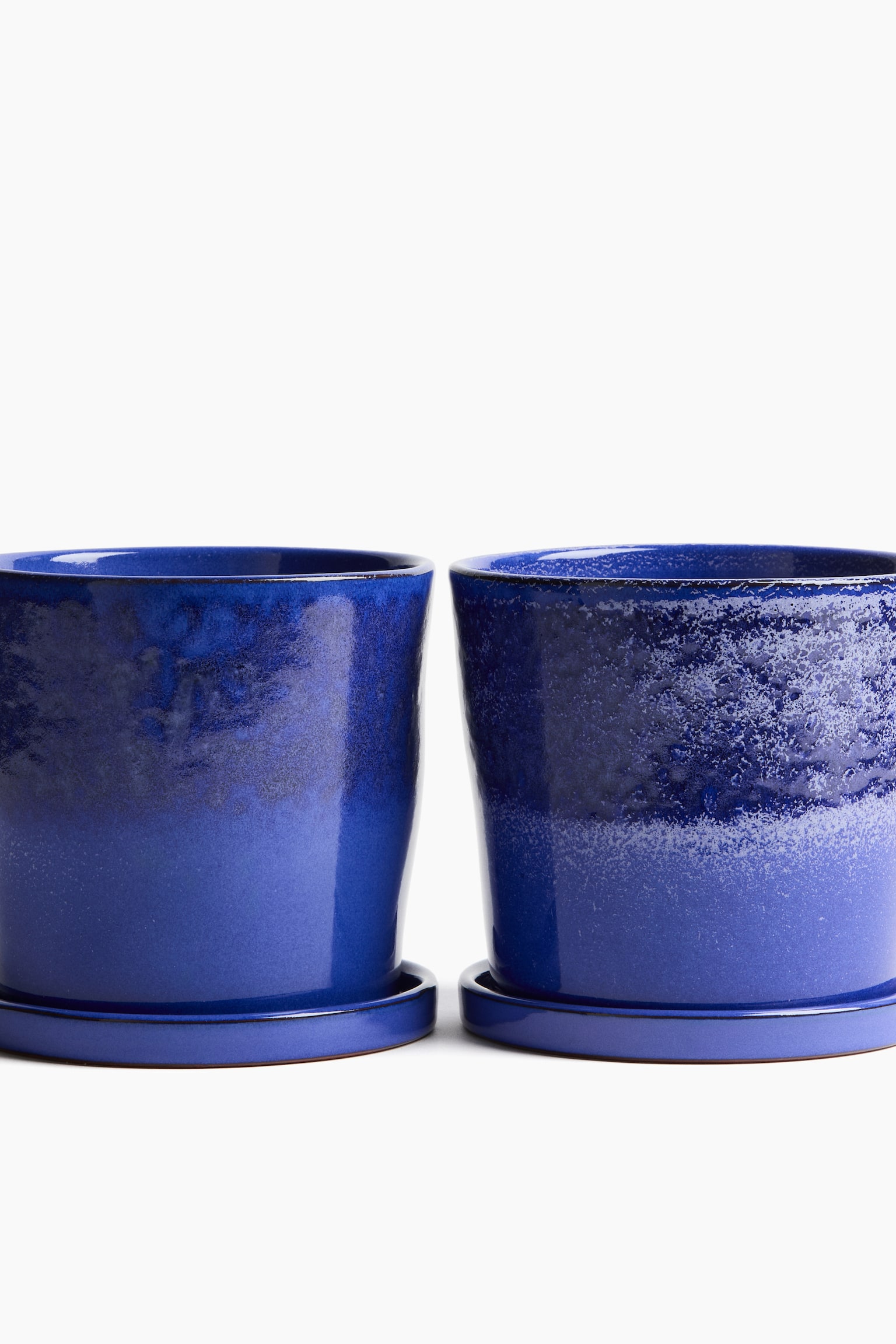 Plant pot and saucer - 4