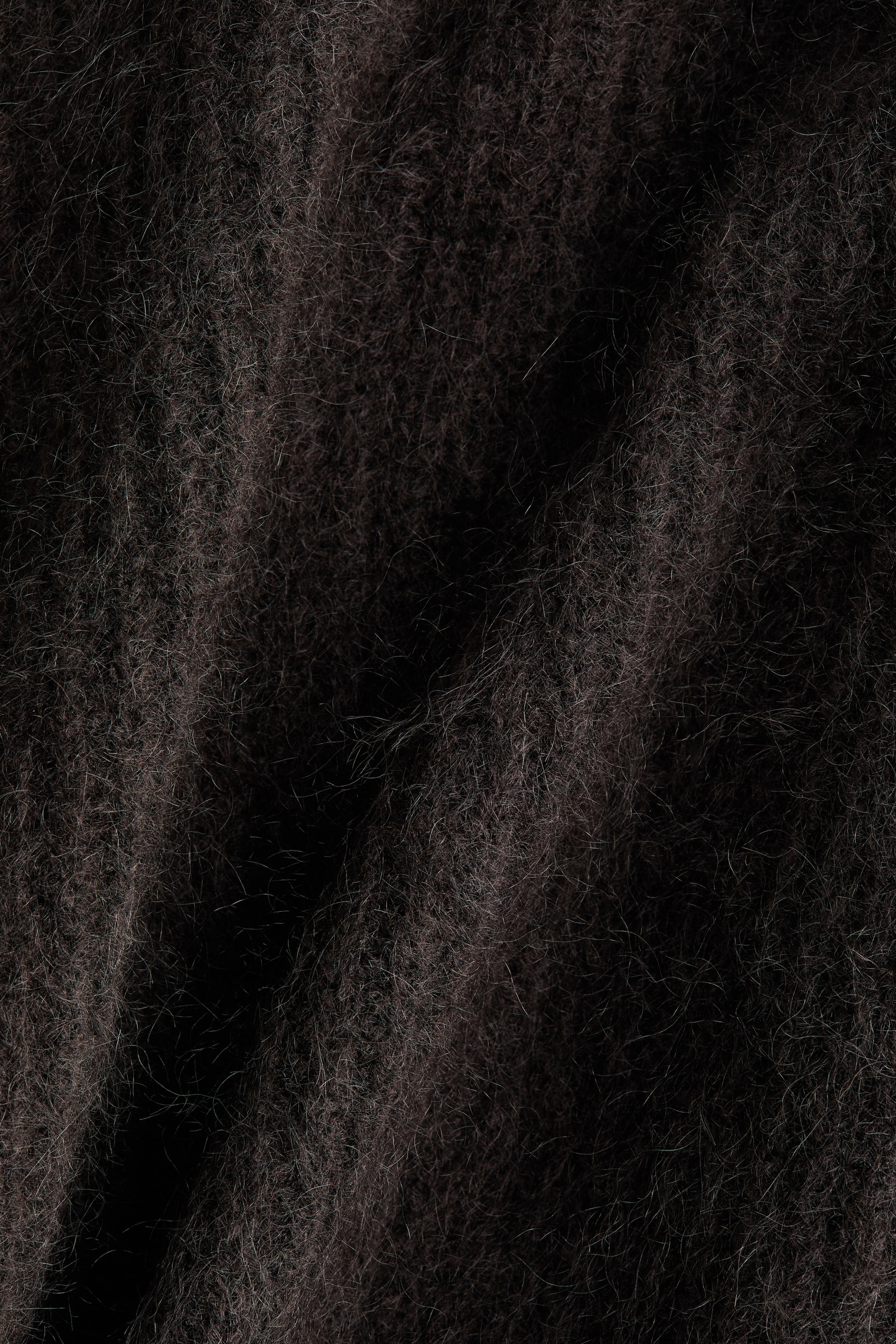 Ampliar la imagen: Mohair-blend jumper - Dark brown - Ladies | H&M MX 2