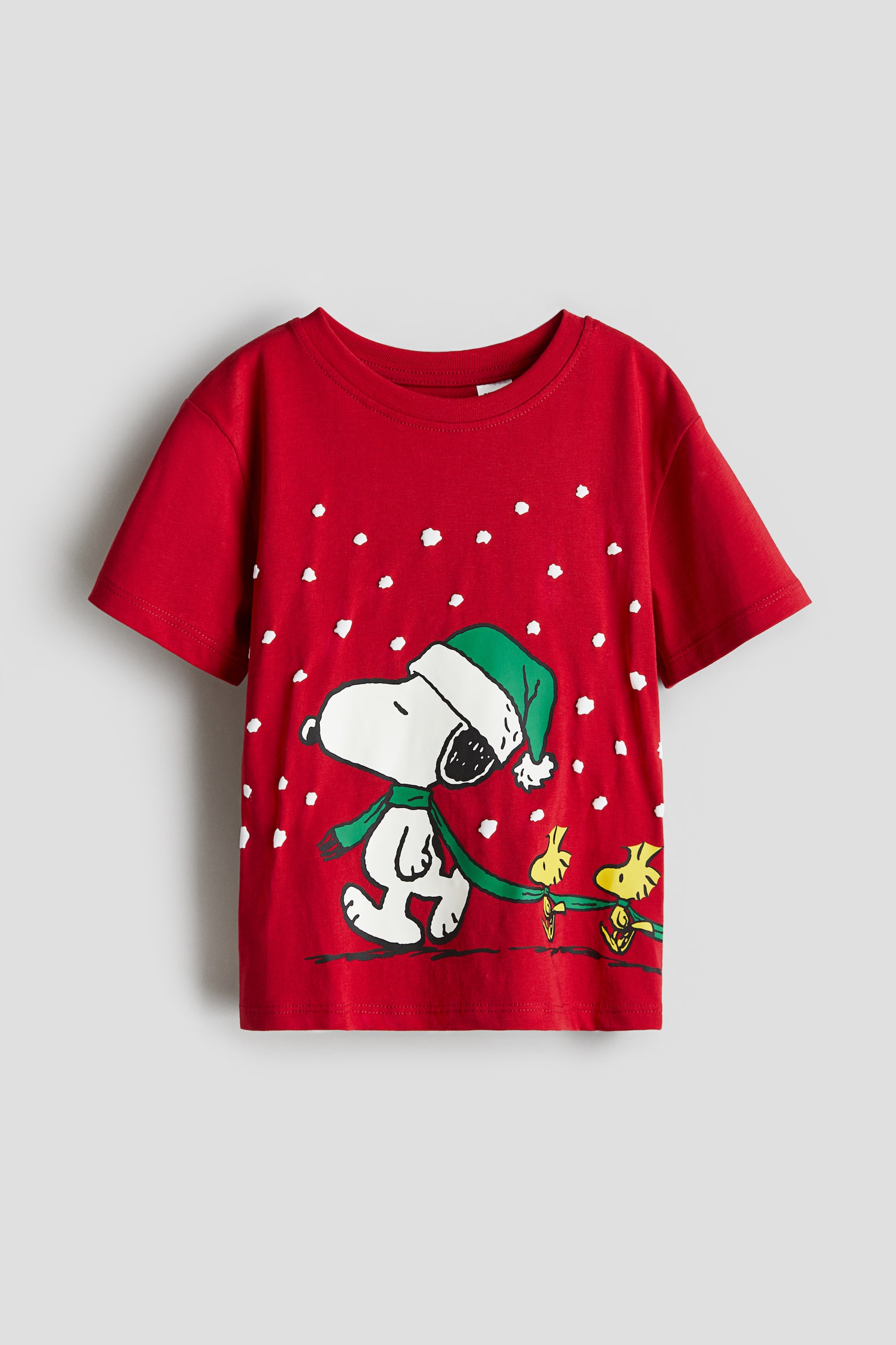 Printed T-shirt - Red/Peanuts/White/Frozen/Pink/SmileyWorld®/Green/Minnie Mouse/White/Hello Kitty/White/Lilo & Stitch/Light pink/Bluey/Red/Minnie Mouse - 1