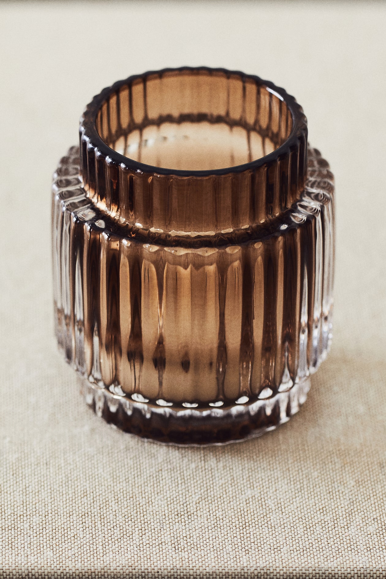 Photophore en verre - Marron - Home All | H&M FR