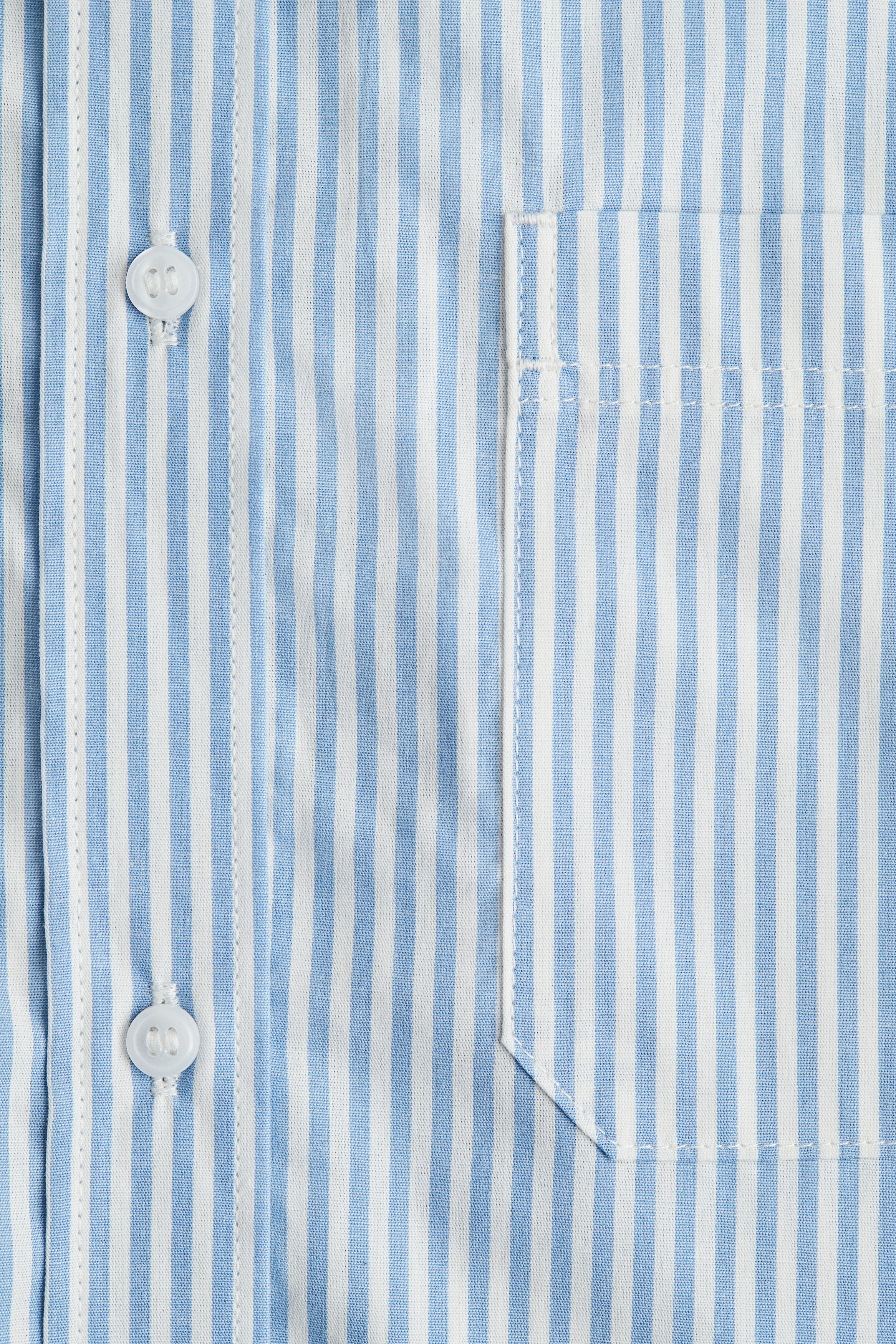 Cropped cotton shirt