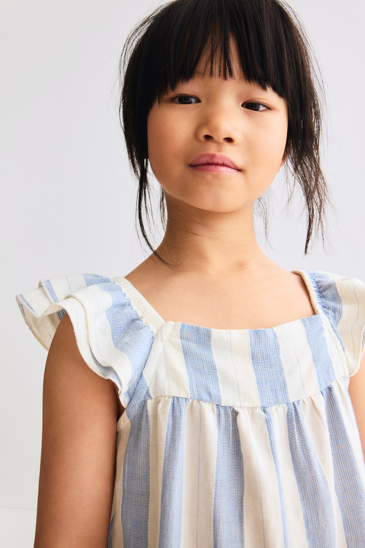 Flutter-sleeved jumpsuit - 3