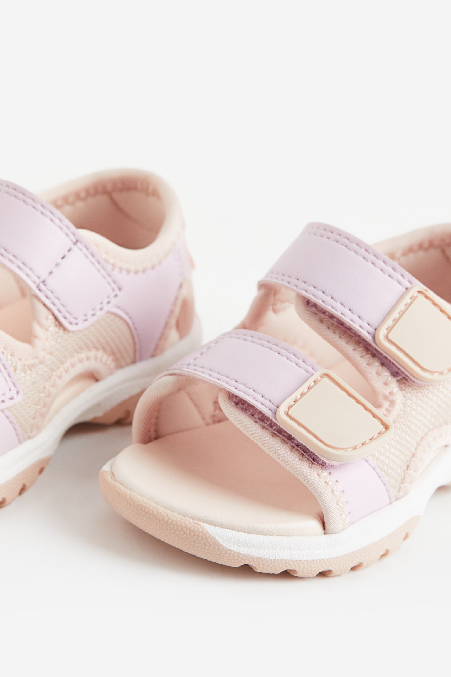 Sandals - Light pink/Block-coloured - 3