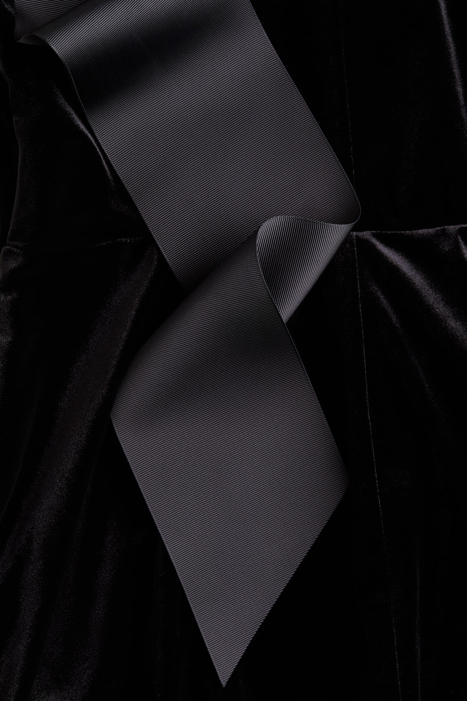 שמלה עם שרוולי בלון - שחור - 6