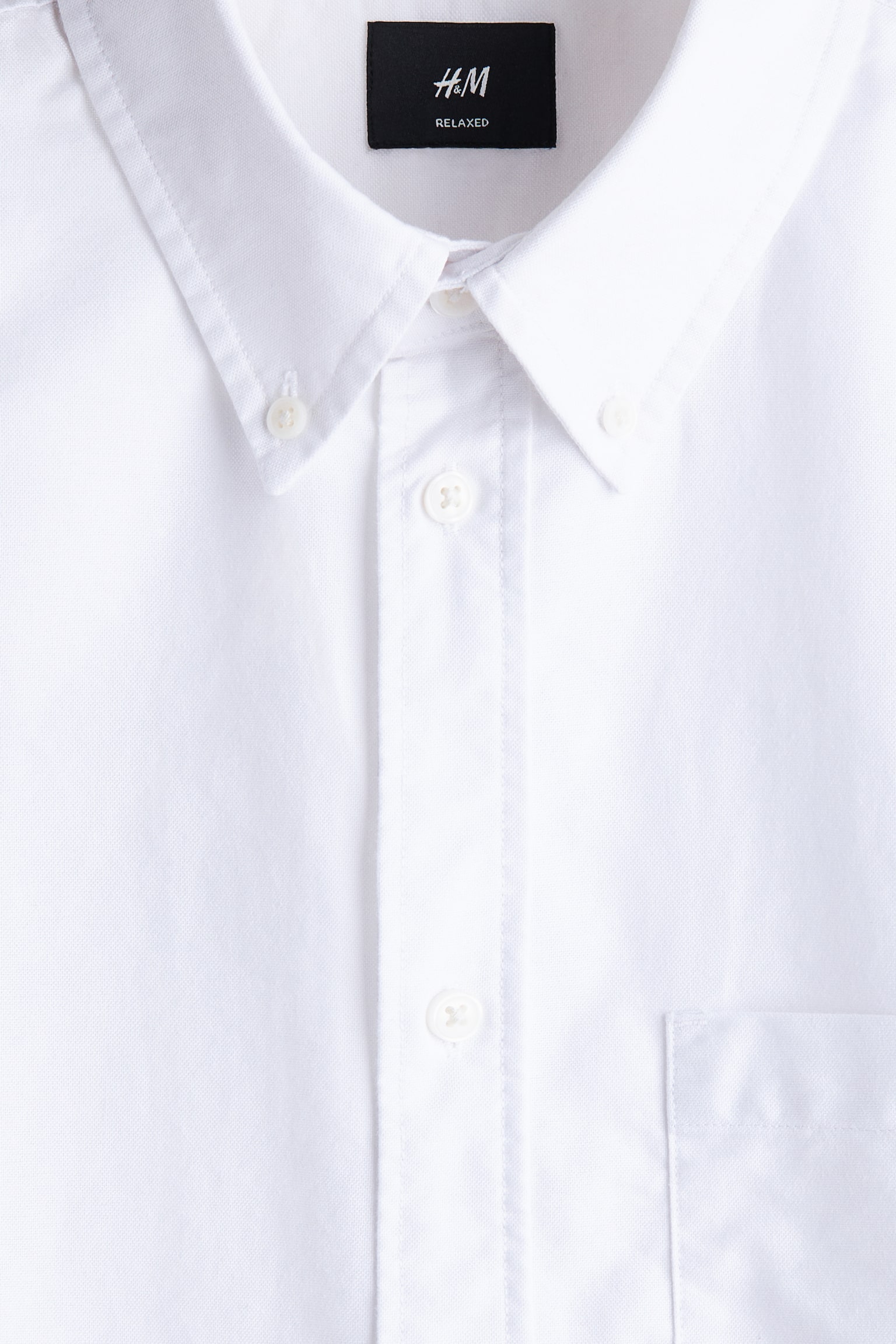Chemise Oxford Relaxed Fit - Blanc/Bleu foncé/Vert/rayé/Rouge - 5