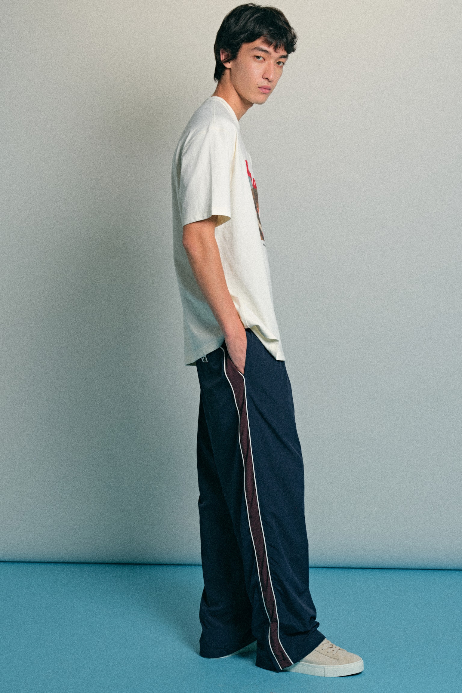 Quần tập Loose Fit - Màu xanh tím than/Kodak - 5