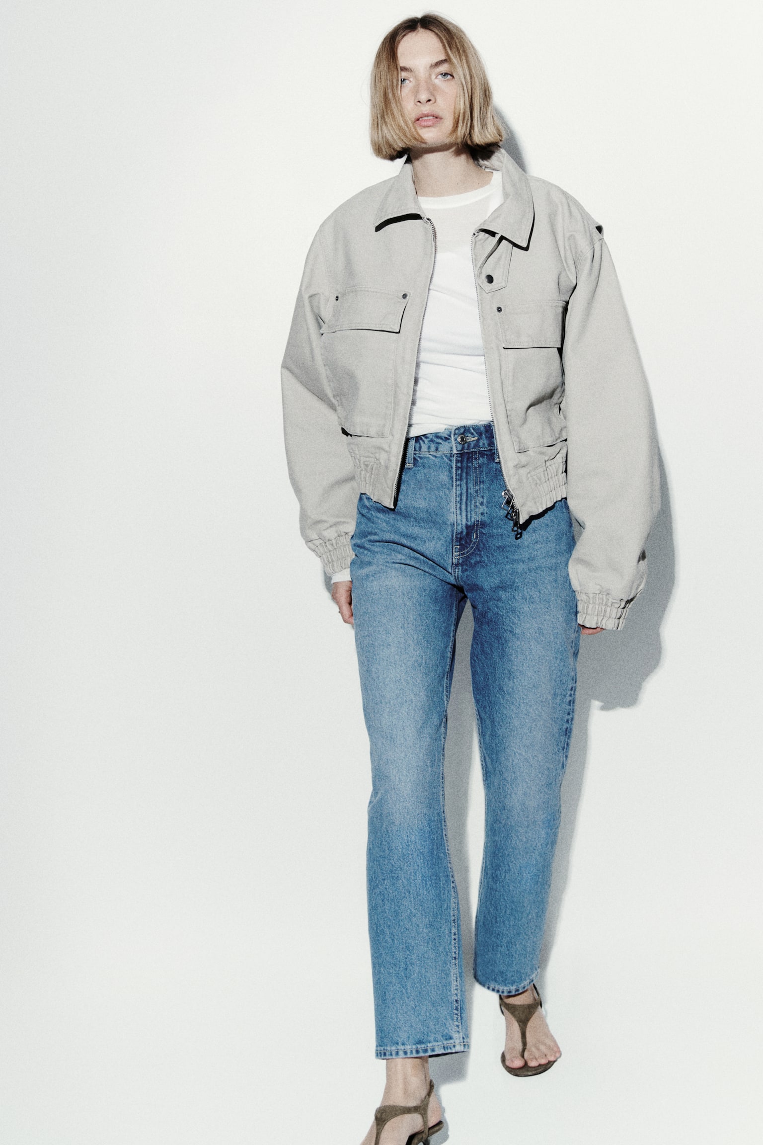 Mom Slim Fit High Waist Ankle Jeans - Denim blue/White/Denim blue/Light denim blue/Black/Denim blue/Dark denim blue/Dark denim blue/Denim blue/Light beige/Dark denim grey/Dark denim blue/Denim blue - 6