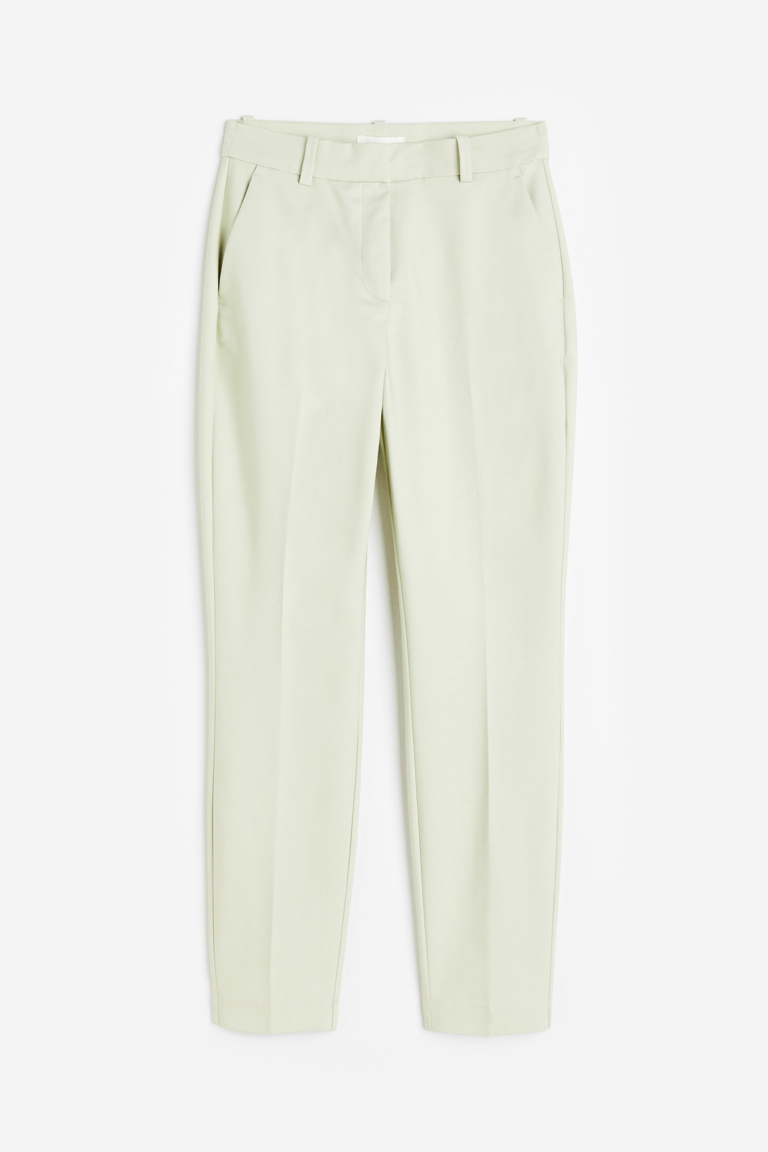 Cigarette Pants - Light green/Black/Light beige/Check/Navy/Pink/Grey/Beige/Greige/Beige/Pink/Grey marle/Cream/Beige/Check/Light pink/Light beige/Light khaki green/Light beige/Check/Navy blue/Brown/Check/Dusty blue - 1