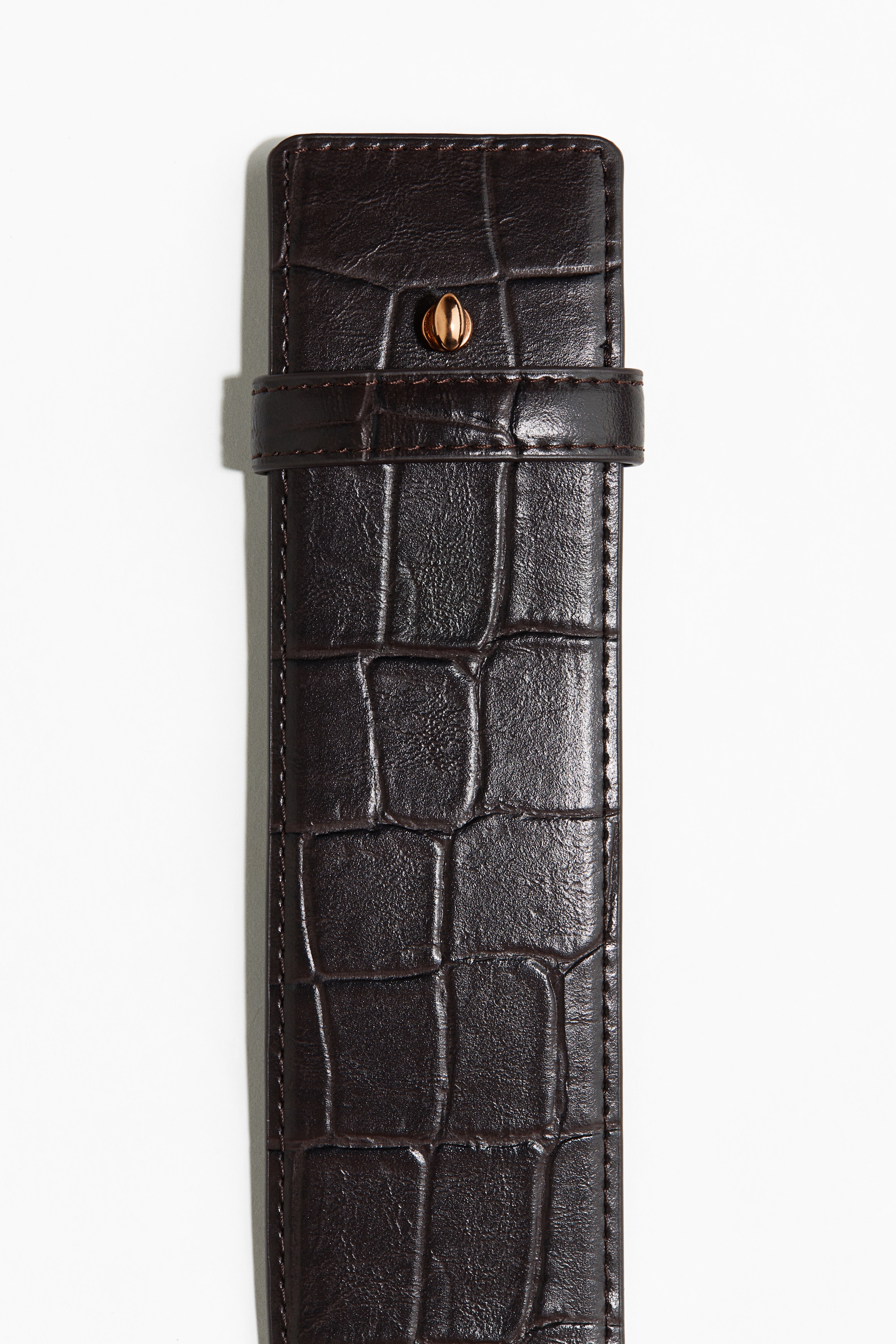 Coated waist belt