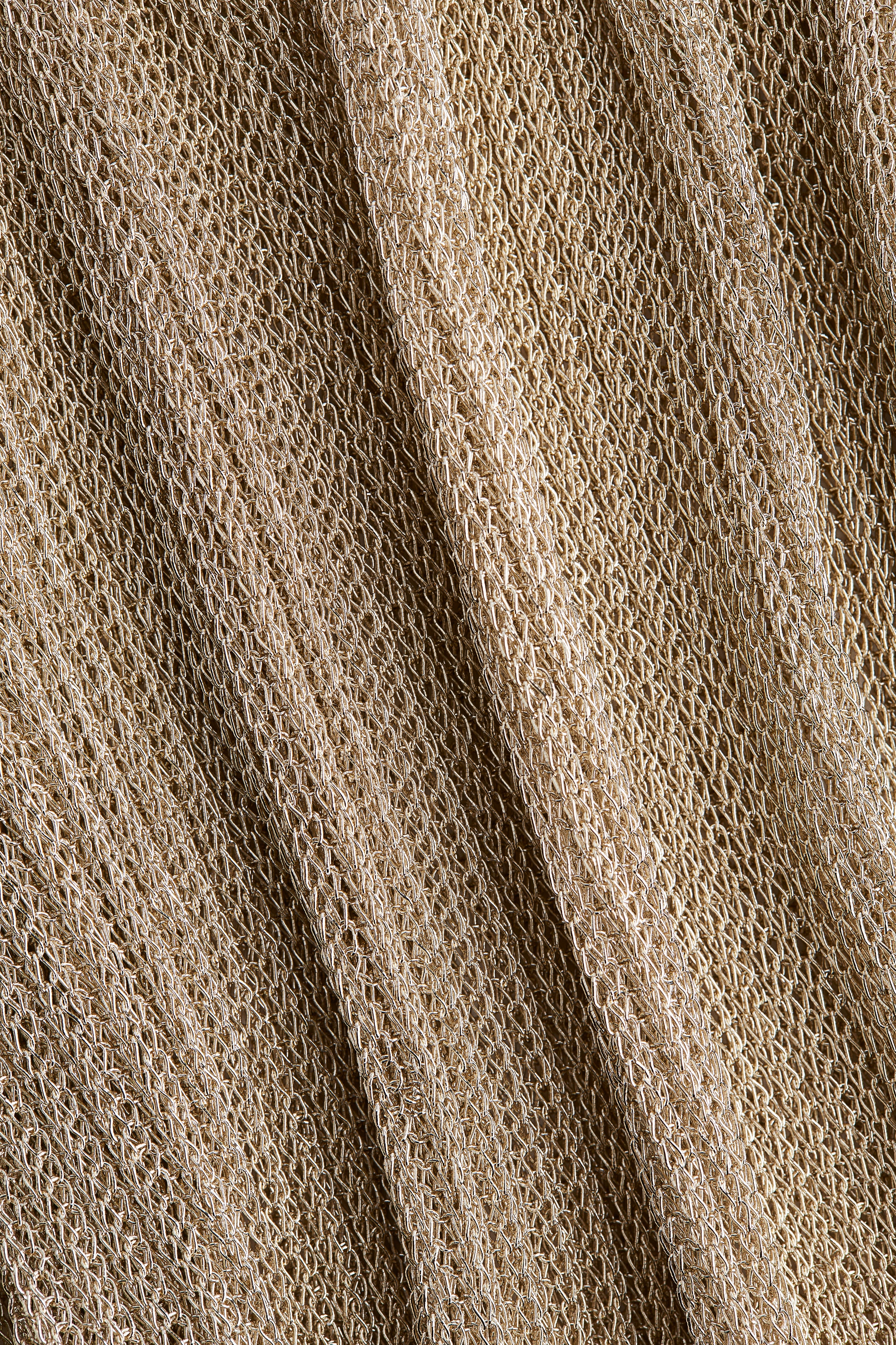 Women's Gold colour Shimmering Beach Dress | H&M AU