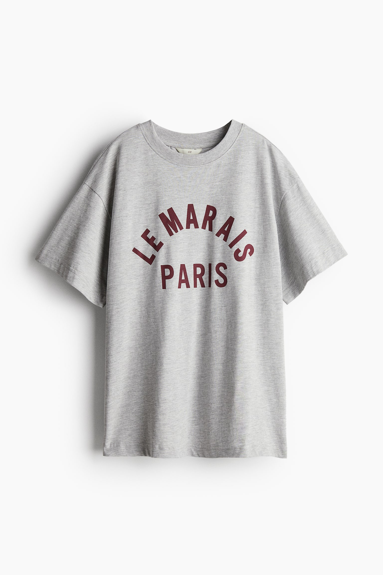 オーバーサイズ プリントTシャツ - ライトグレーメランジ／Le Marais/ホワイト／NYC Studios/ライトブルー／マリブ - 2