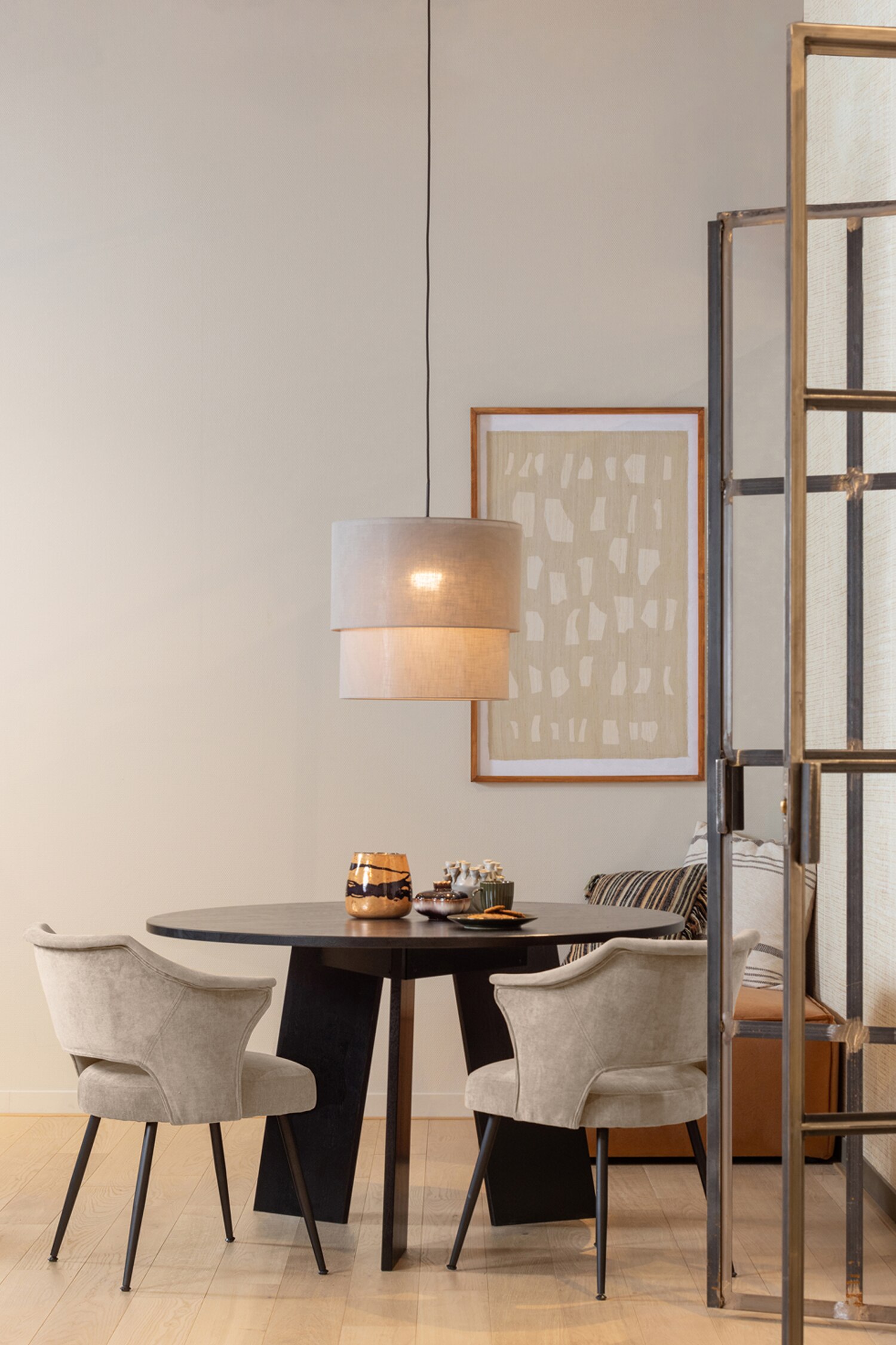 Fries Dining Table - Black