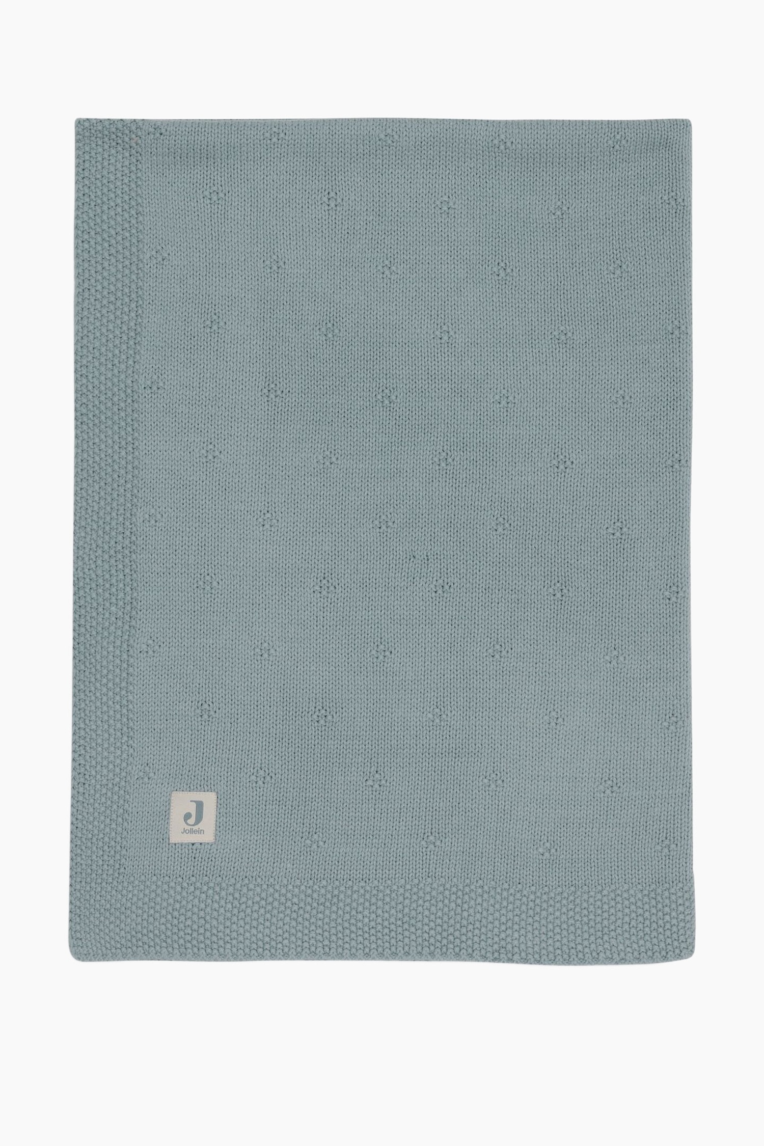 Baby - Jollein - Blanket 100x150 - Cosy Knit - Sea Green - size: 100x150