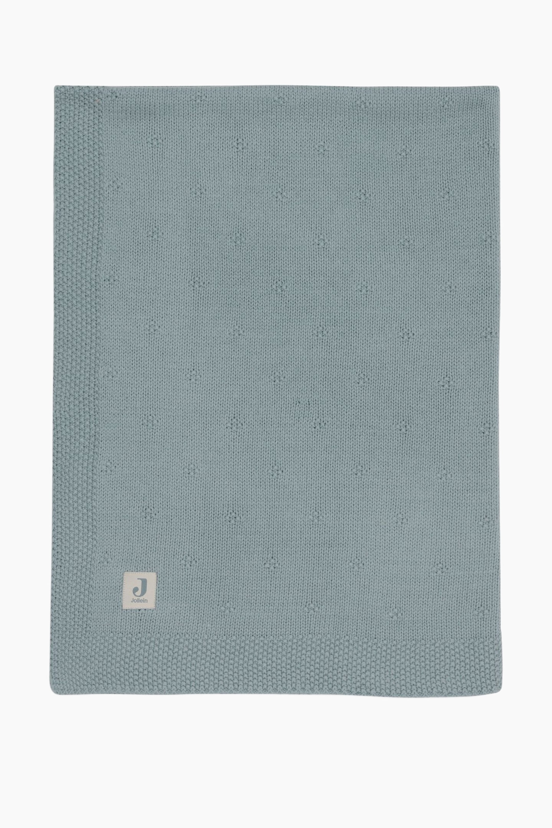 View larger image: Blanket 100x150 - Cosy Knit - Sea Green - Jollein - Home All | H&M GB 2