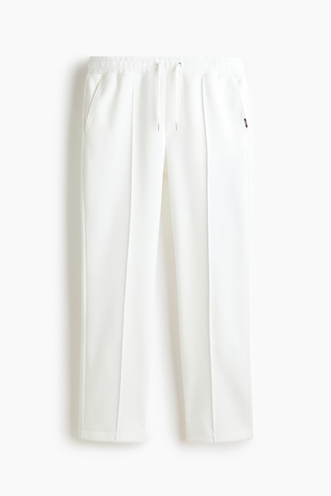 Joggers sastre Regular Fit - Blanco - 1