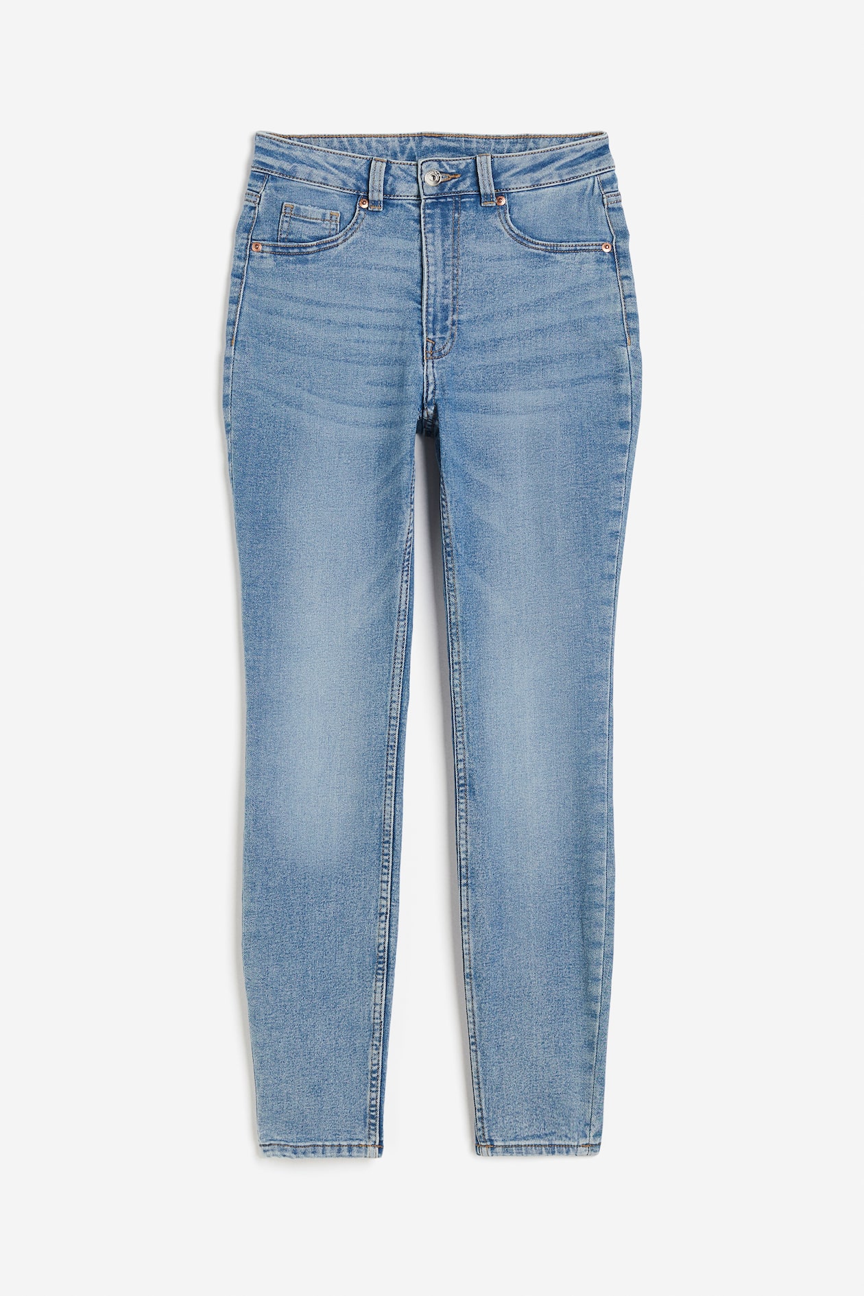 スキニーハイデニム - ライトデニムブルー - レディース | H&M JP