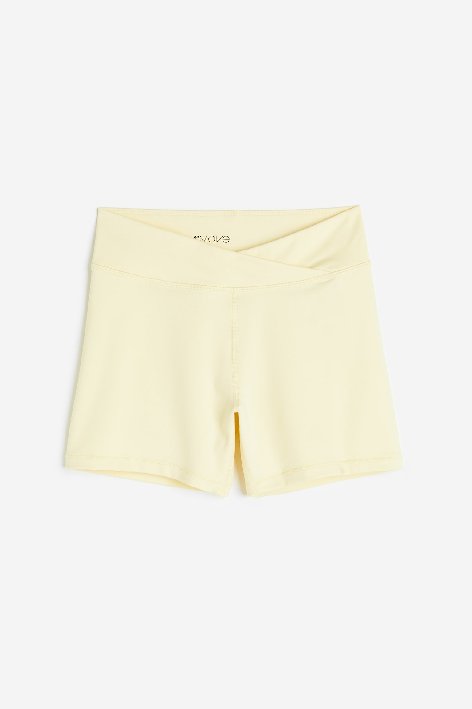 SoftMove™ Sports hotpants - Light yellow/Pink - 1